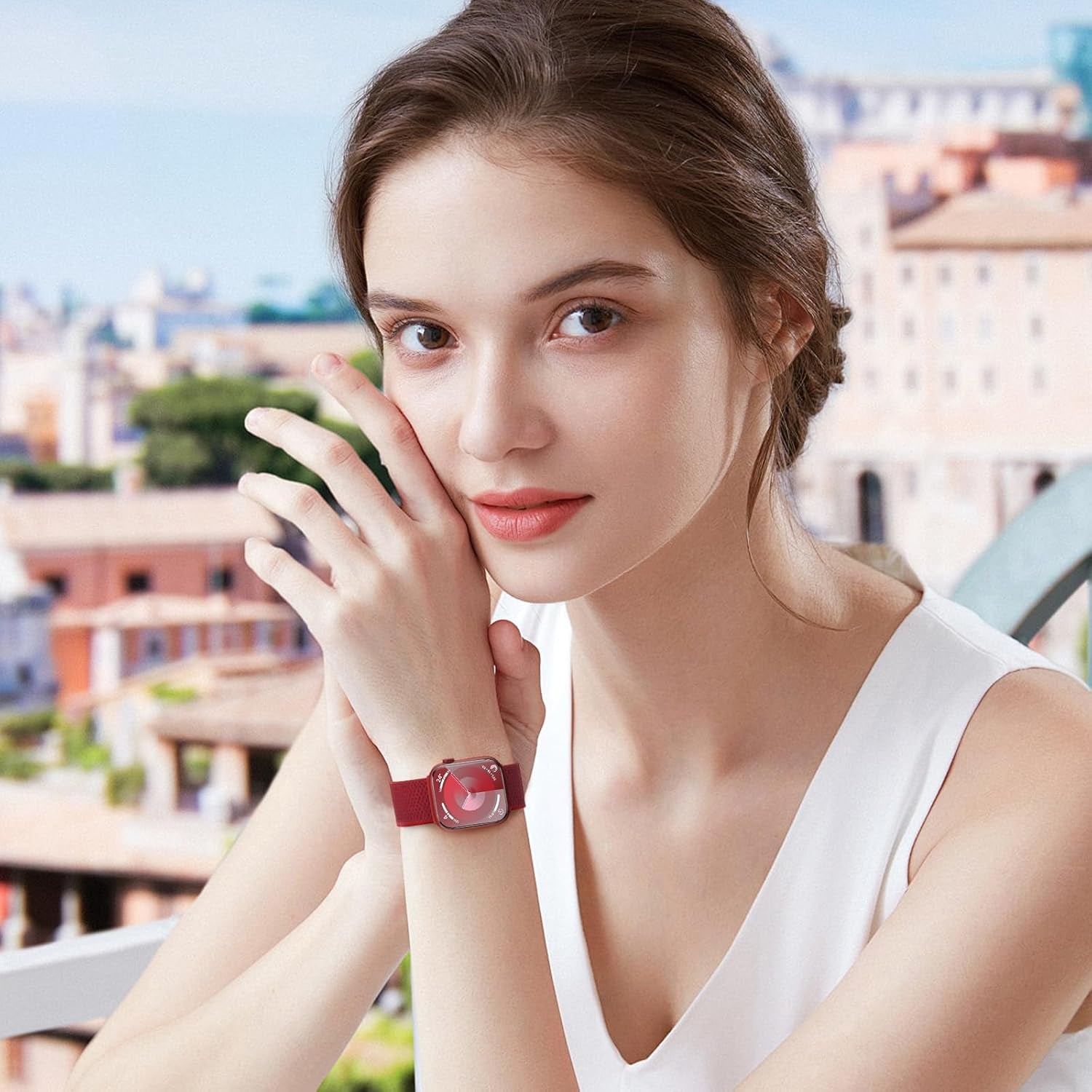 Braided Solo Loop Bands Compatible with Apple Watch 38Mm 40Mm 41Mm 42Mm 44Mm 45Mm 49Mm, Sport Stretch Elastics Strap Wristbands for Iwatch Series 9/8/7/6/5/4/3/2/1 Ultra/Ultra 2 SE Women Men