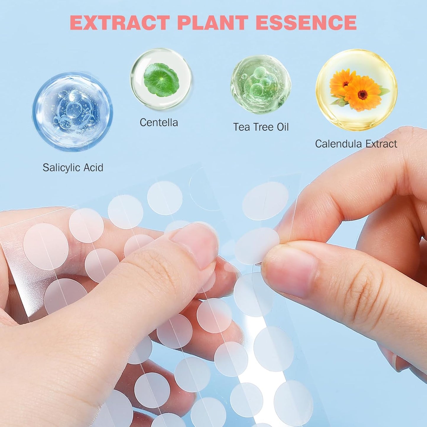 Pimple Patches for Face 280PCS, Hydrocolloid Acne Patches for Covering Zits and Blemishes, Cute Star Pimple Patches, Facial Skin Care Products.