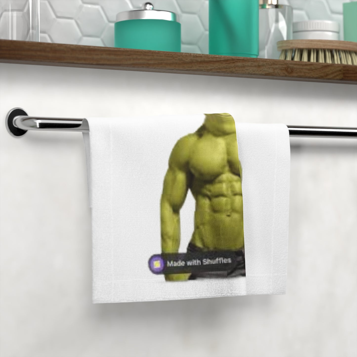 BUFFED Shrek 5 Face Towel