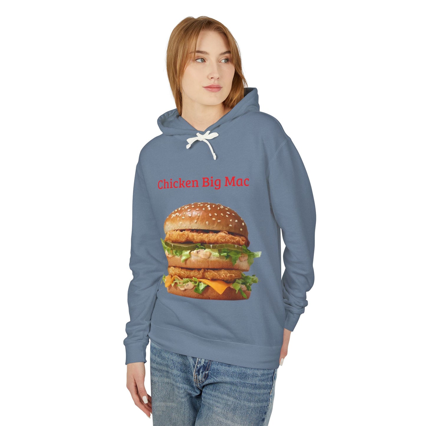 Chicken Big Mac Unisex Hooded Hoodie Sweatshirt