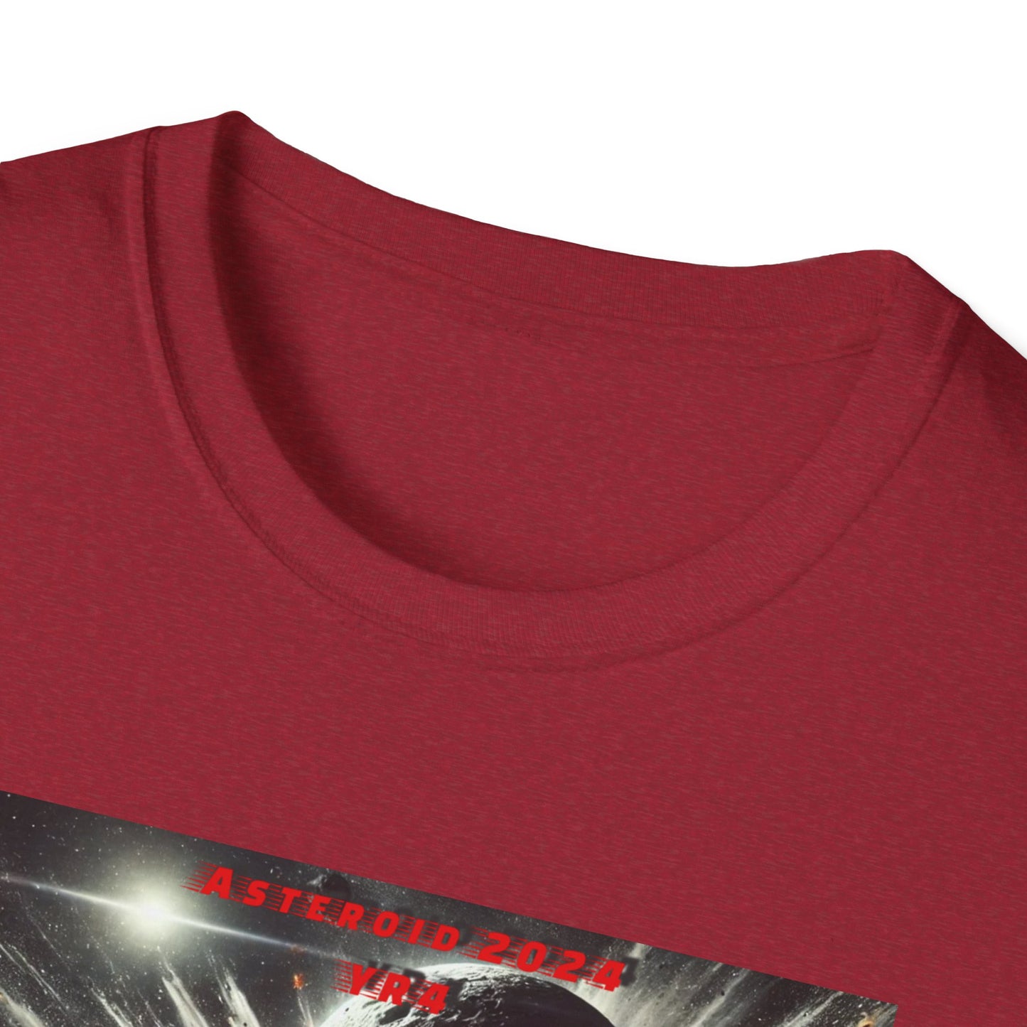 NASA Alert Asteroid 2024 YR4 May COLLIDE With The Moon  Unisex Softstyle T-Shirt