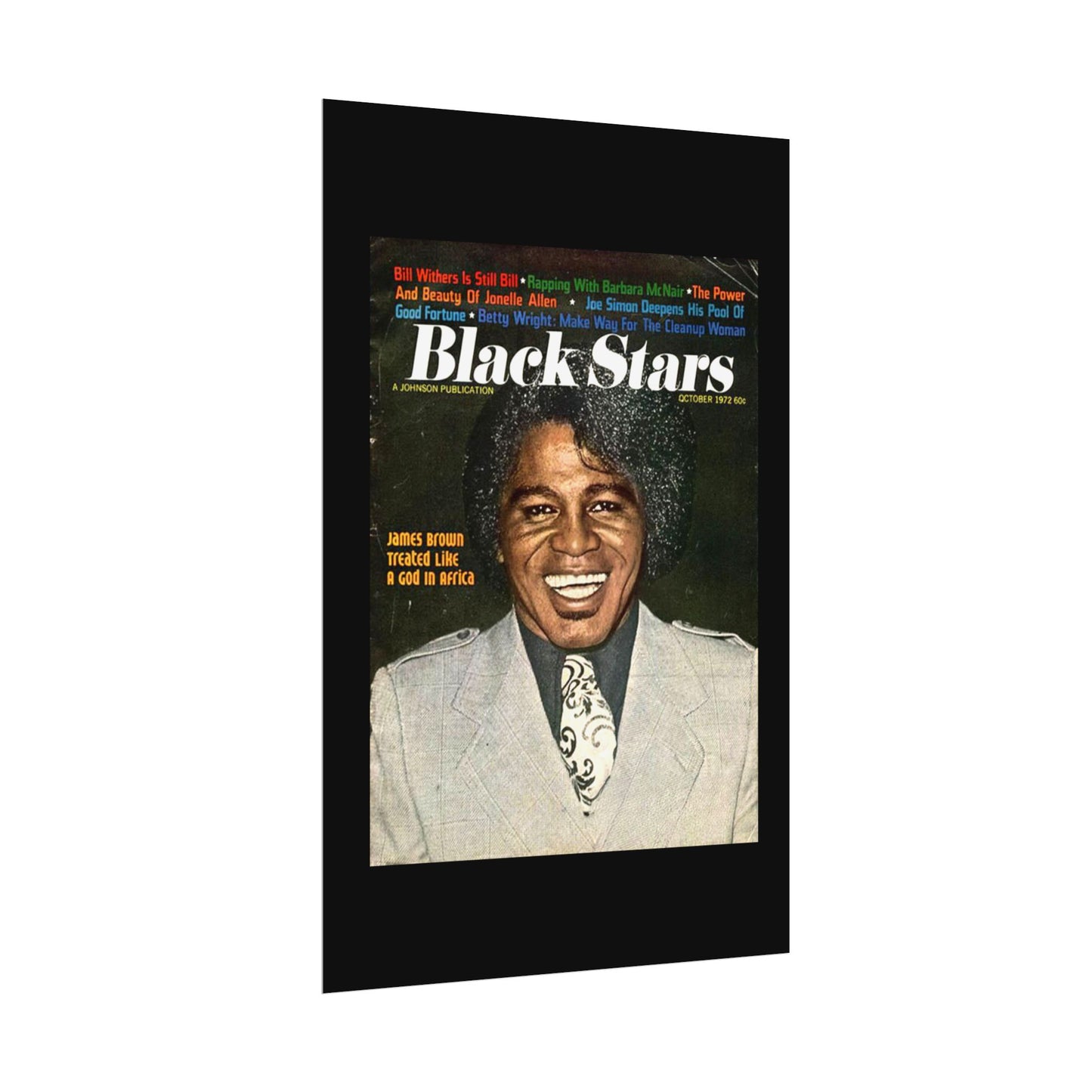 Rolled Posters - JAMES BROWN