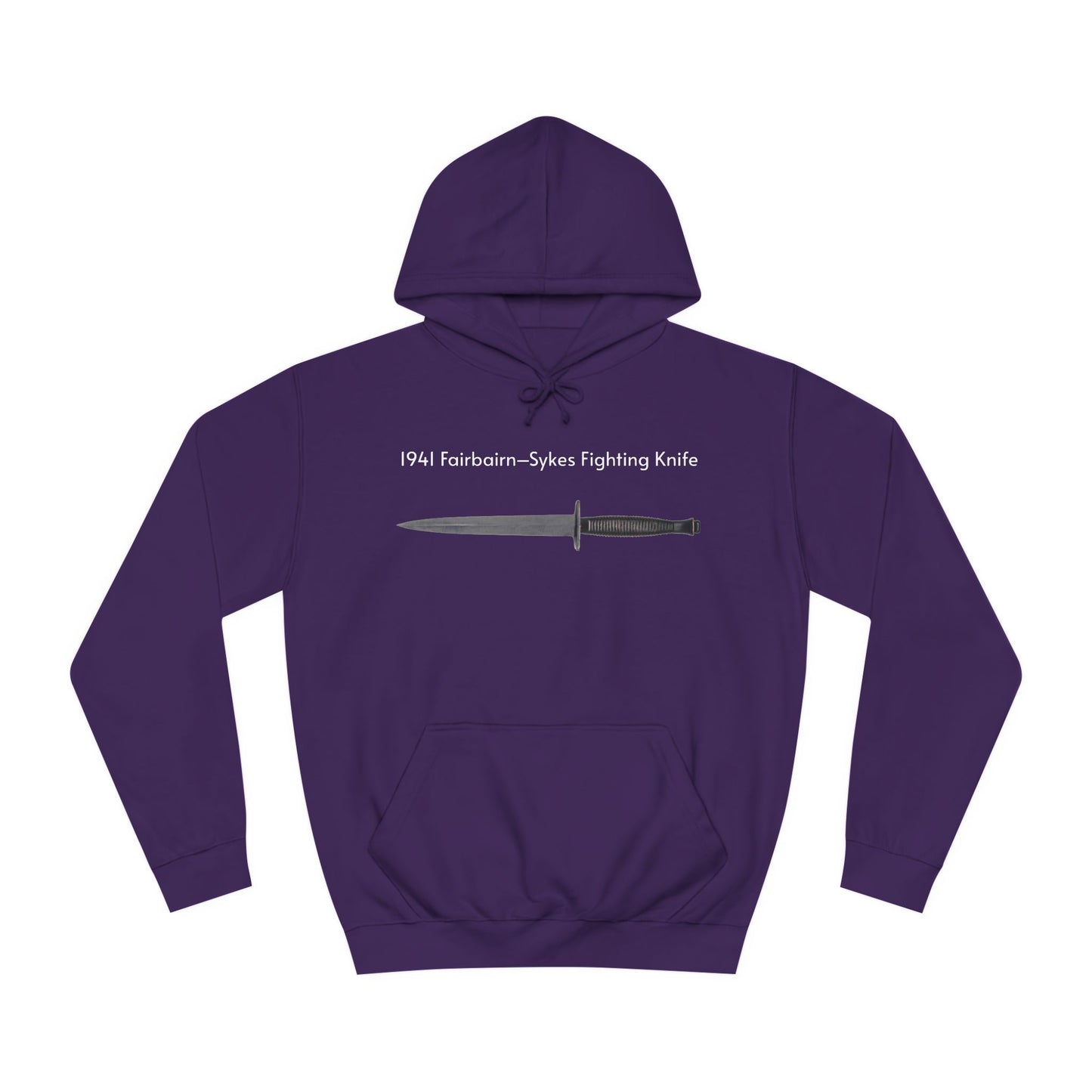 1941 Fairbairn Sykes fighting knife Unisex Hoodie