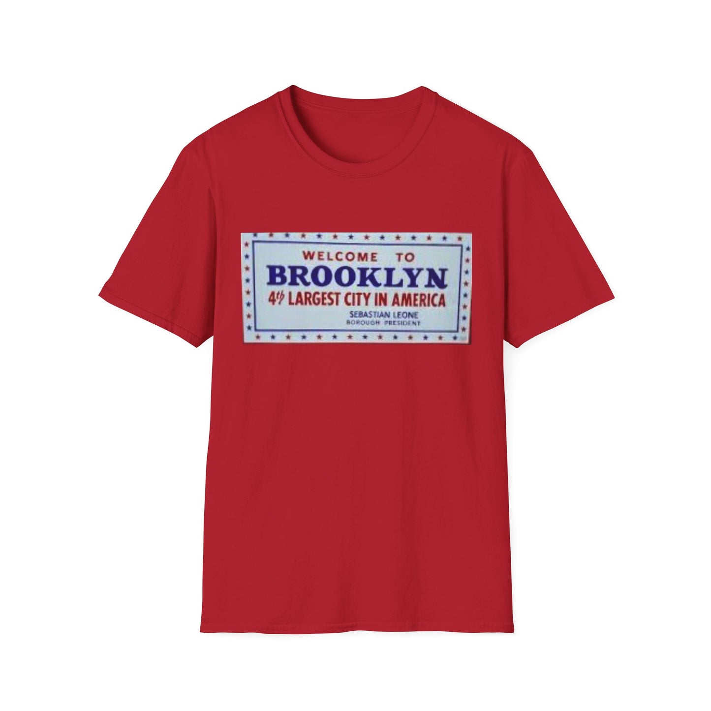 RETRO VINTAGE WELCOME TO BROOKLYNN NY Unisex Softstyle T-Shirt