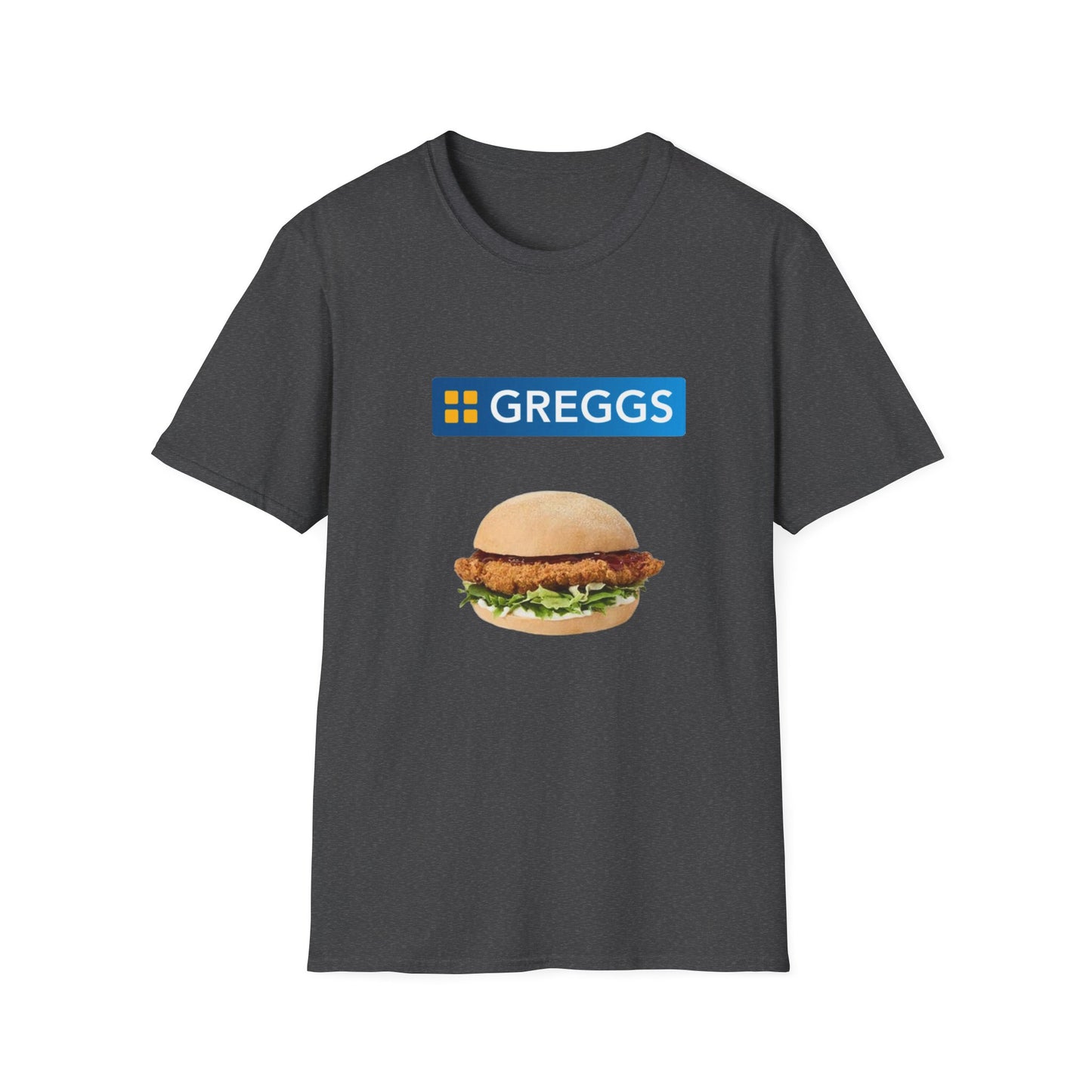 GREGGS Chicken Burger T-Shirt - Unisex Softstyle