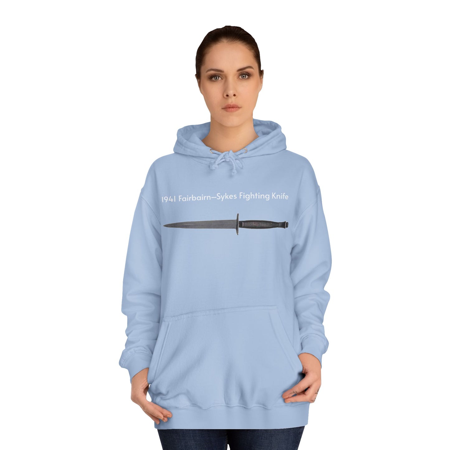 1941 Fairbairn Sykes fighting knife Unisex Hoodie