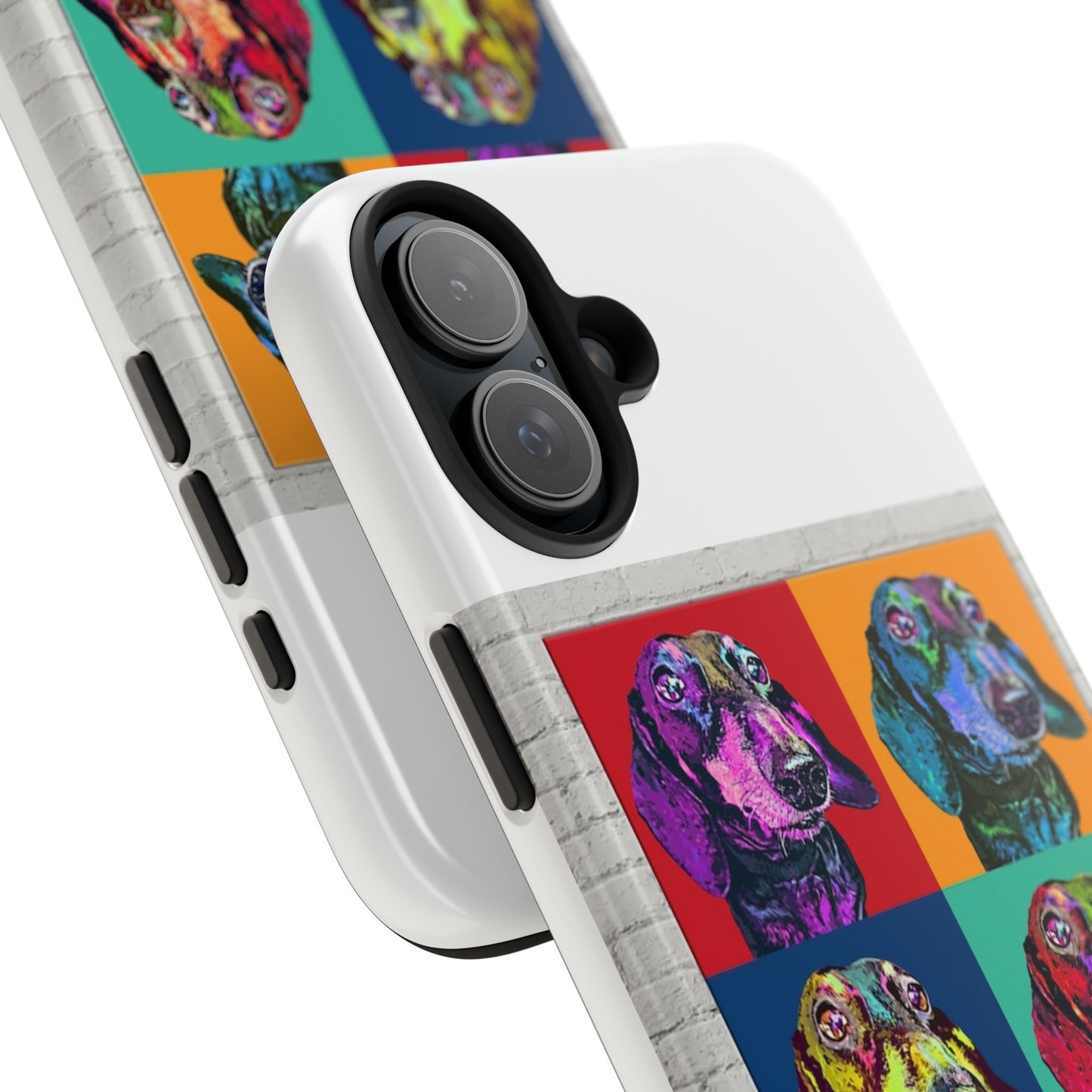 Andy Warhol Custom POP ART Pet Dog Tough Phone Cases