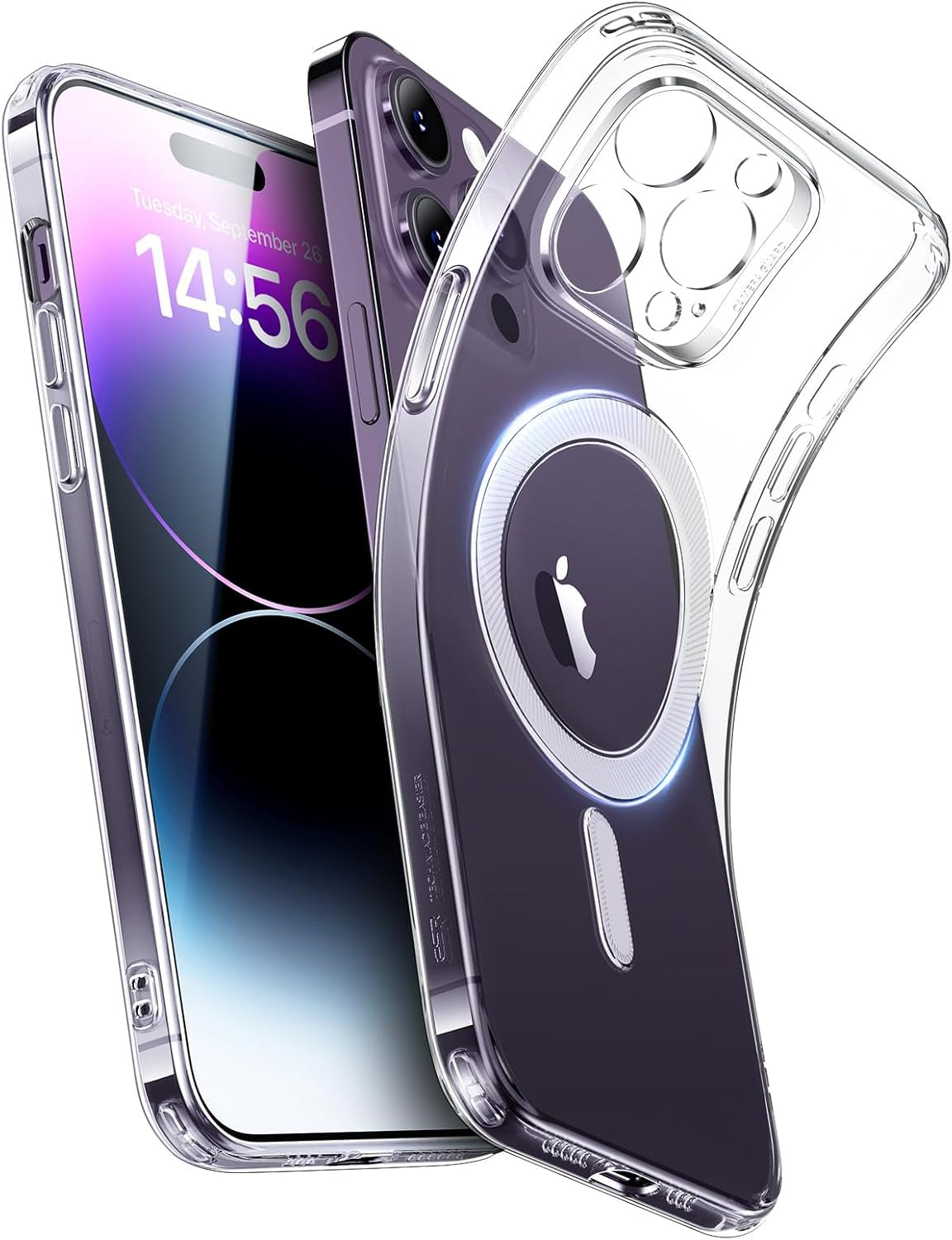 for Iphone 16E Case, for Iphone SE 4 Case Compatible with Magsafe, Camera Protection, Shockproof Thin Cover, Resists Yellowing Scratches, Magnetic Iphone Case for 16E, Zero Series,Frosted Black