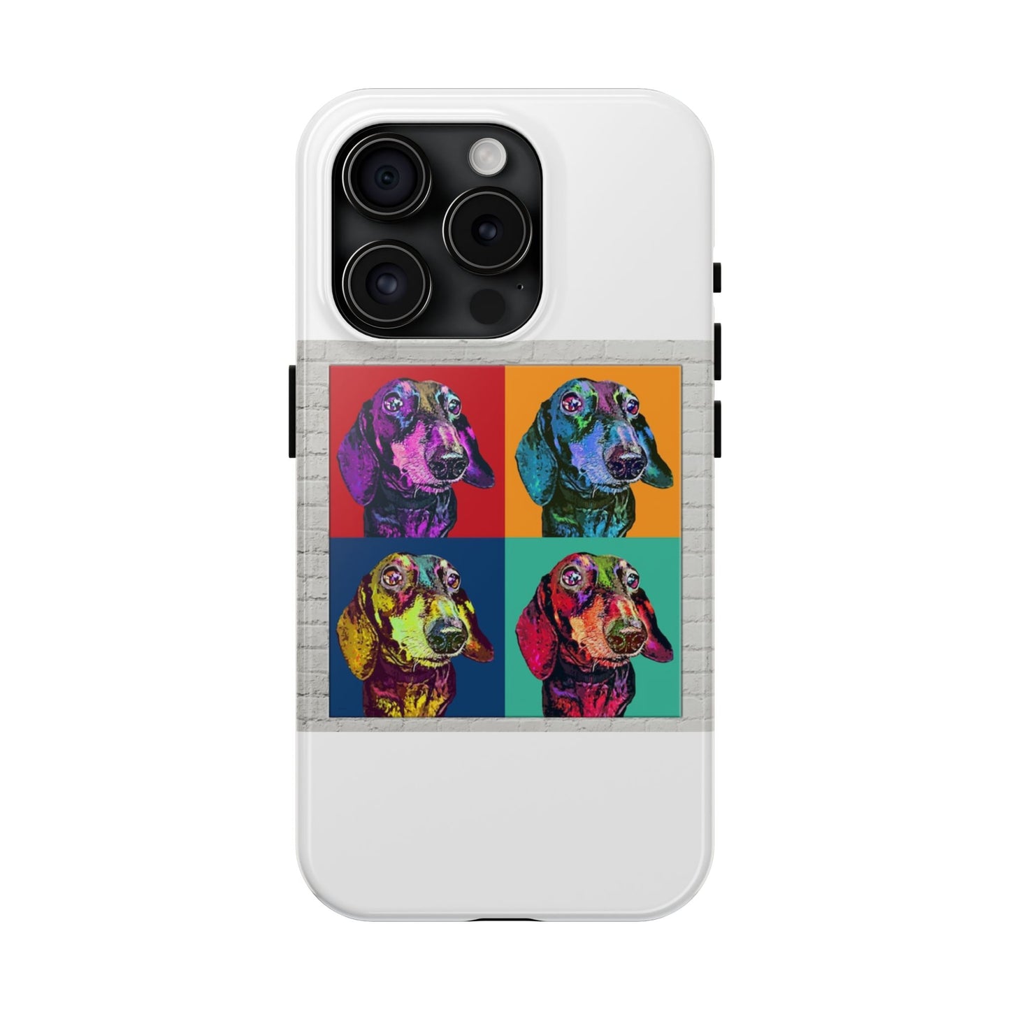 Andy Warhol Custom POP ART Pet Dog Tough Phone Cases
