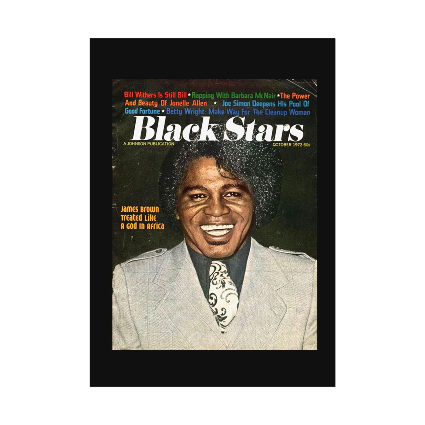 Rolled Posters - JAMES BROWN