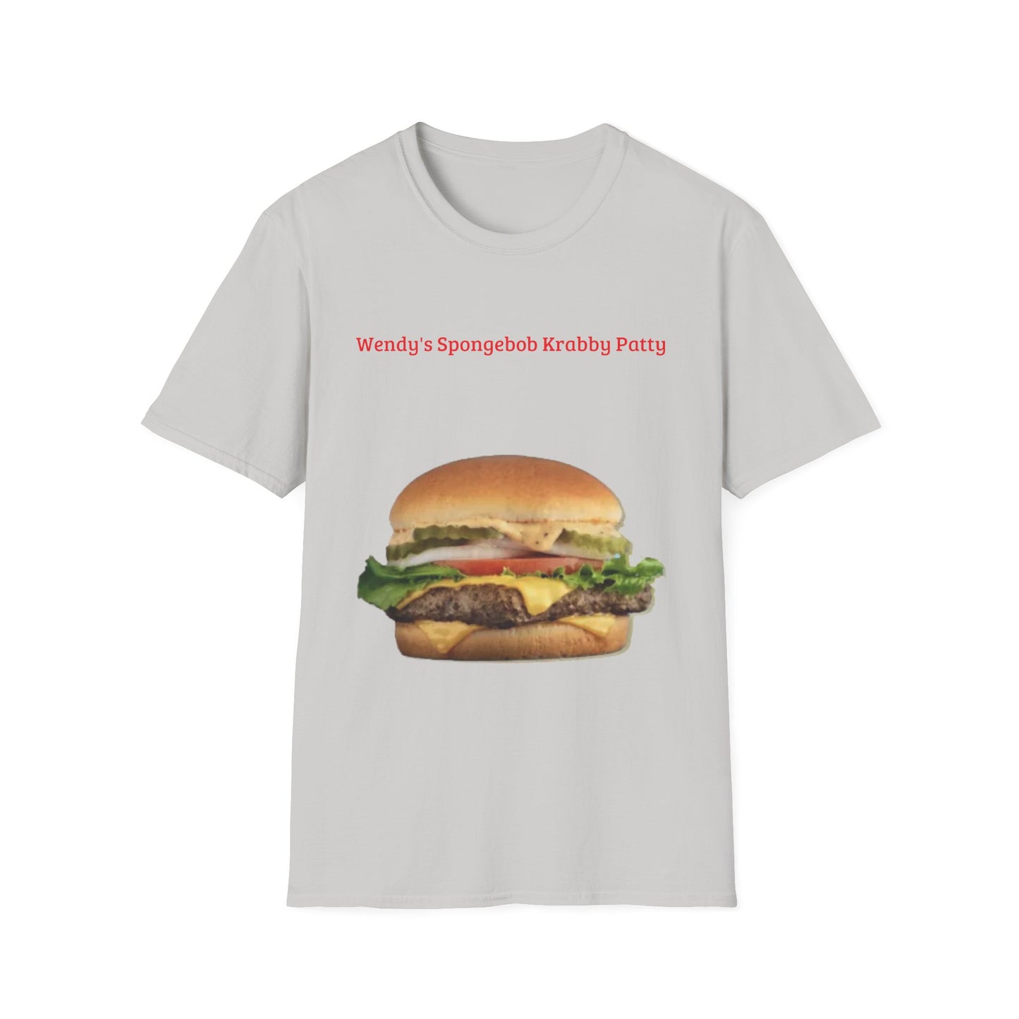 Wendy's Spongebob Krabby Patty Unisex Softstyle T-Shirt