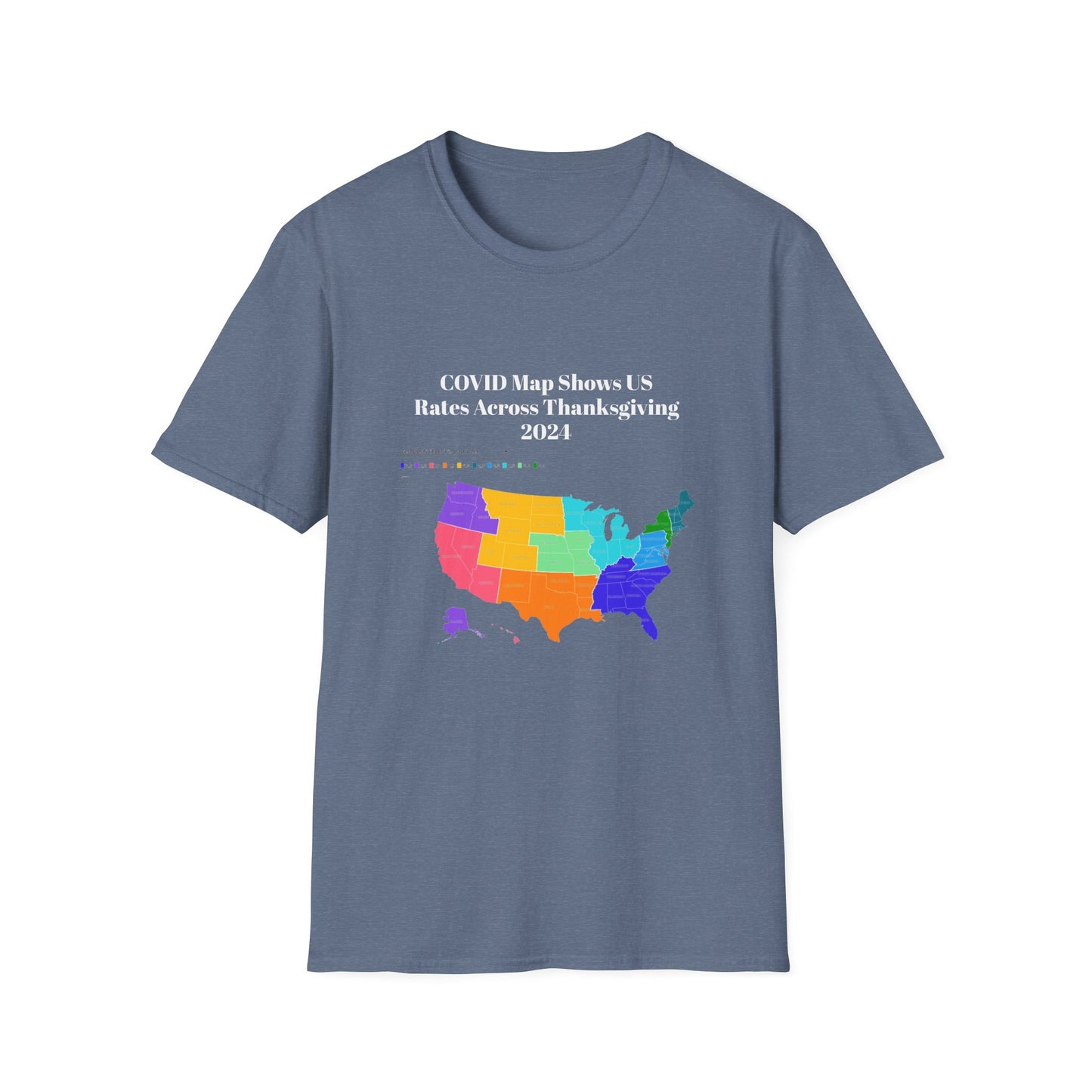 Thanksgiving COVID Map T-Shirt