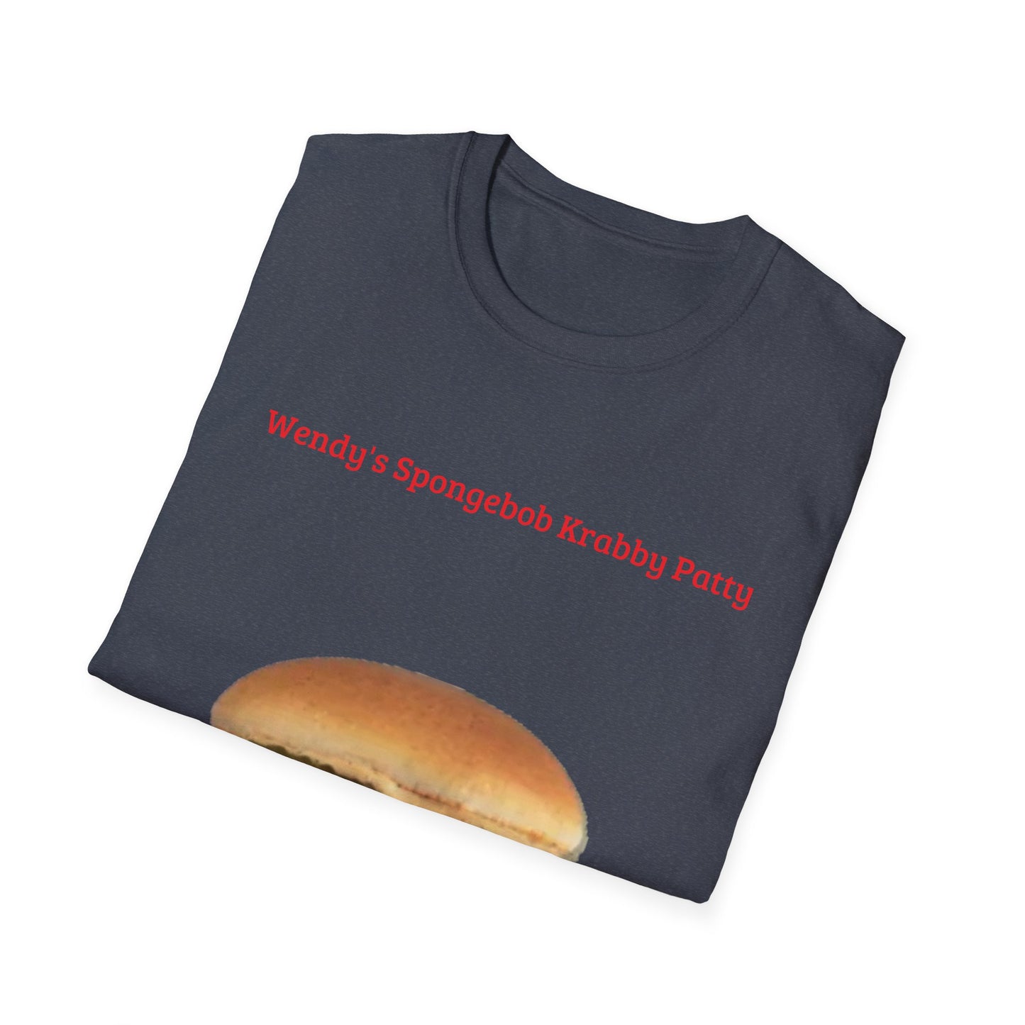Wendy's Spongebob Krabby Patty Unisex Softstyle T-Shirt