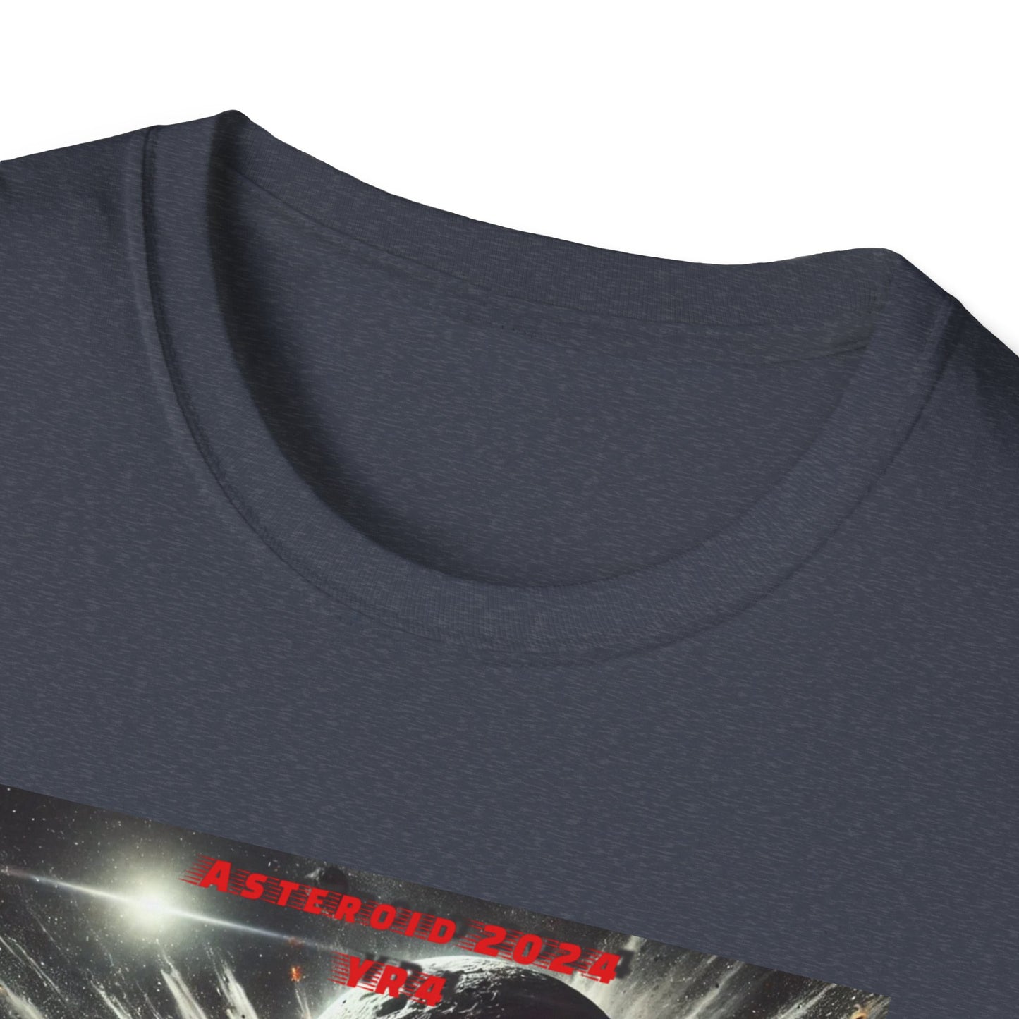 NASA Alert Asteroid 2024 YR4 May COLLIDE With The Moon  Unisex Softstyle T-Shirt