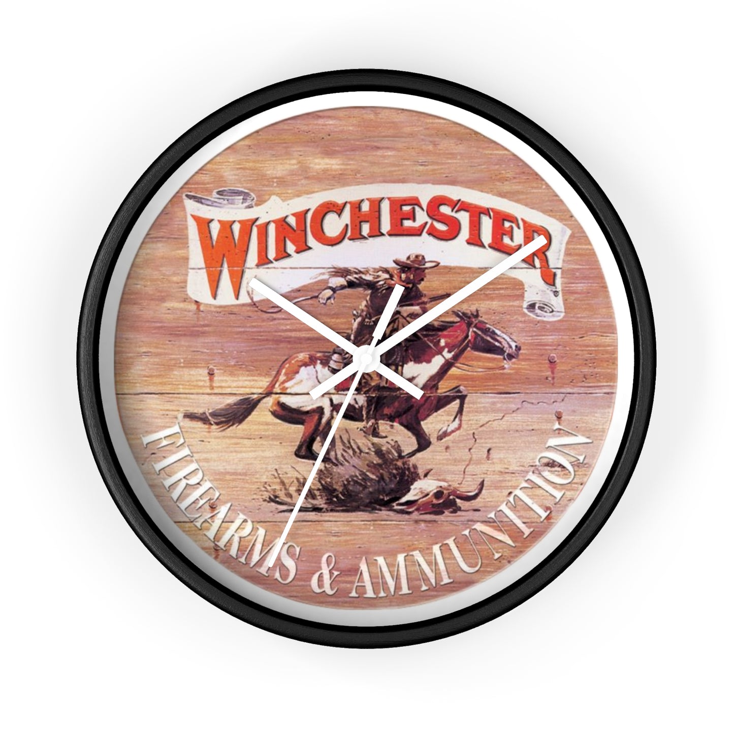 Winchester FIREARMS AND AMMUNITION Wall Clock