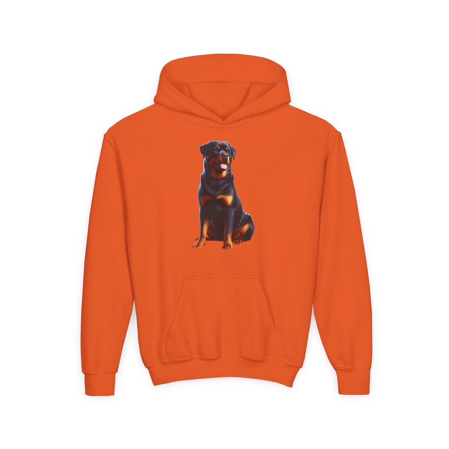 Rottweiler Youth Heavy Blend Hooded Sweatshirt