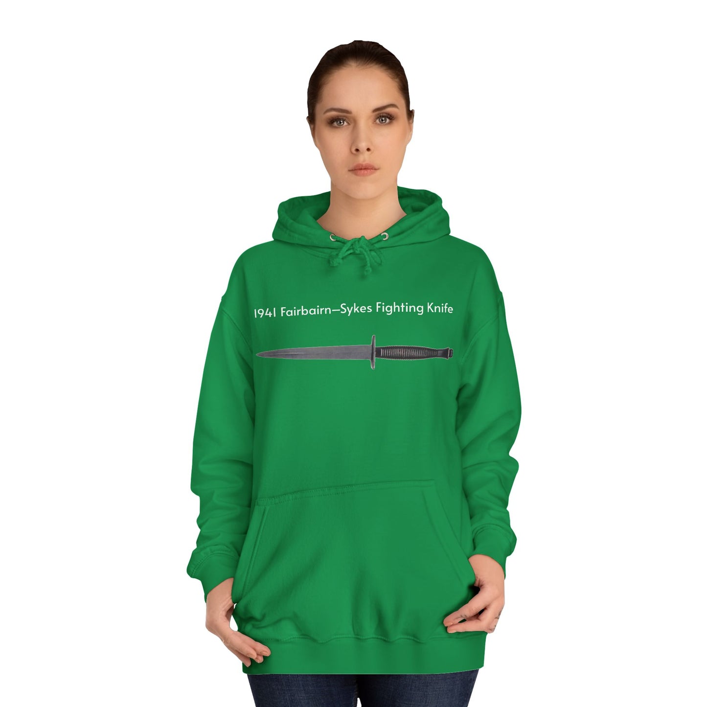 1941 Fairbairn Sykes fighting knife Unisex Hoodie