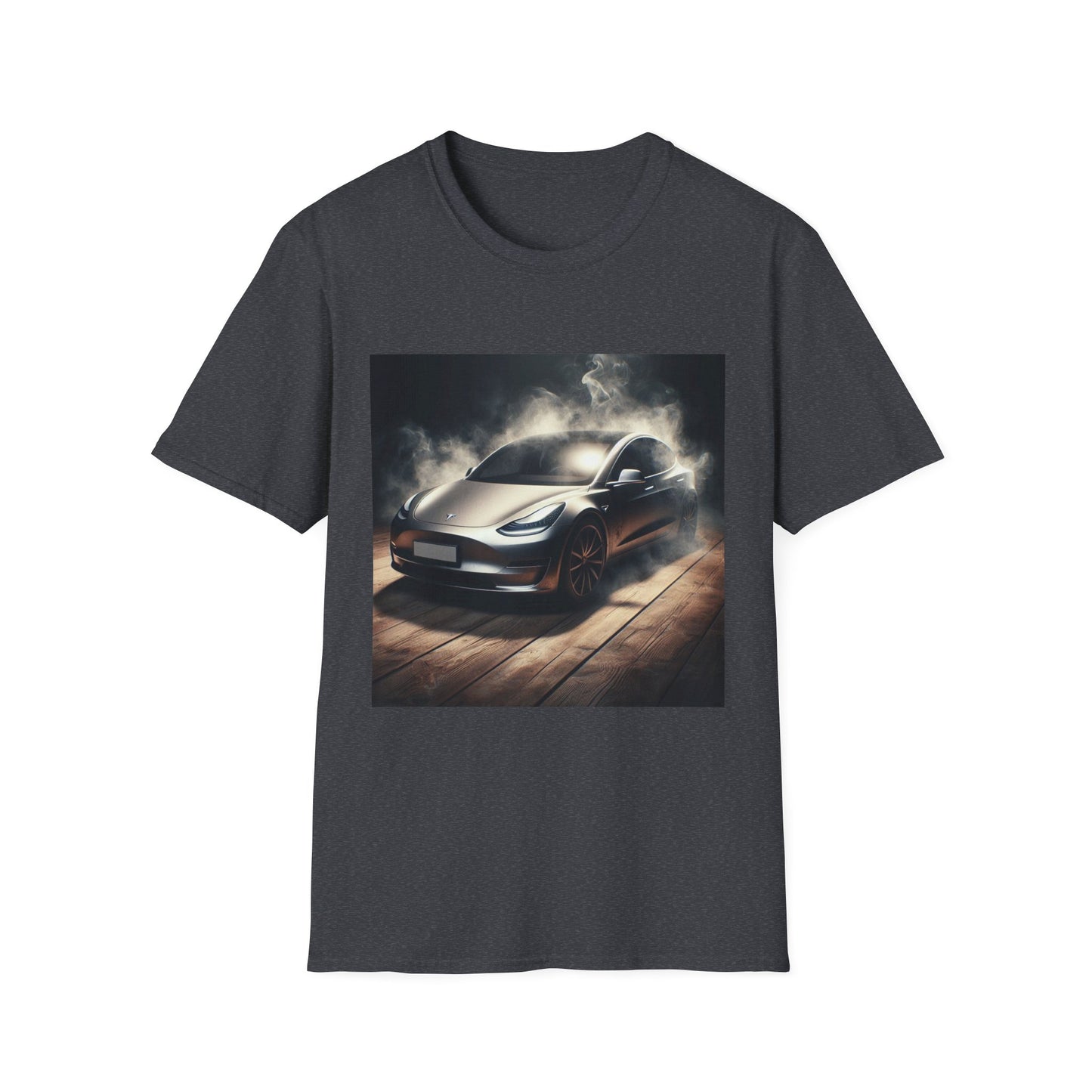 Smoked Out Tesla Model Unisex T-Shirt