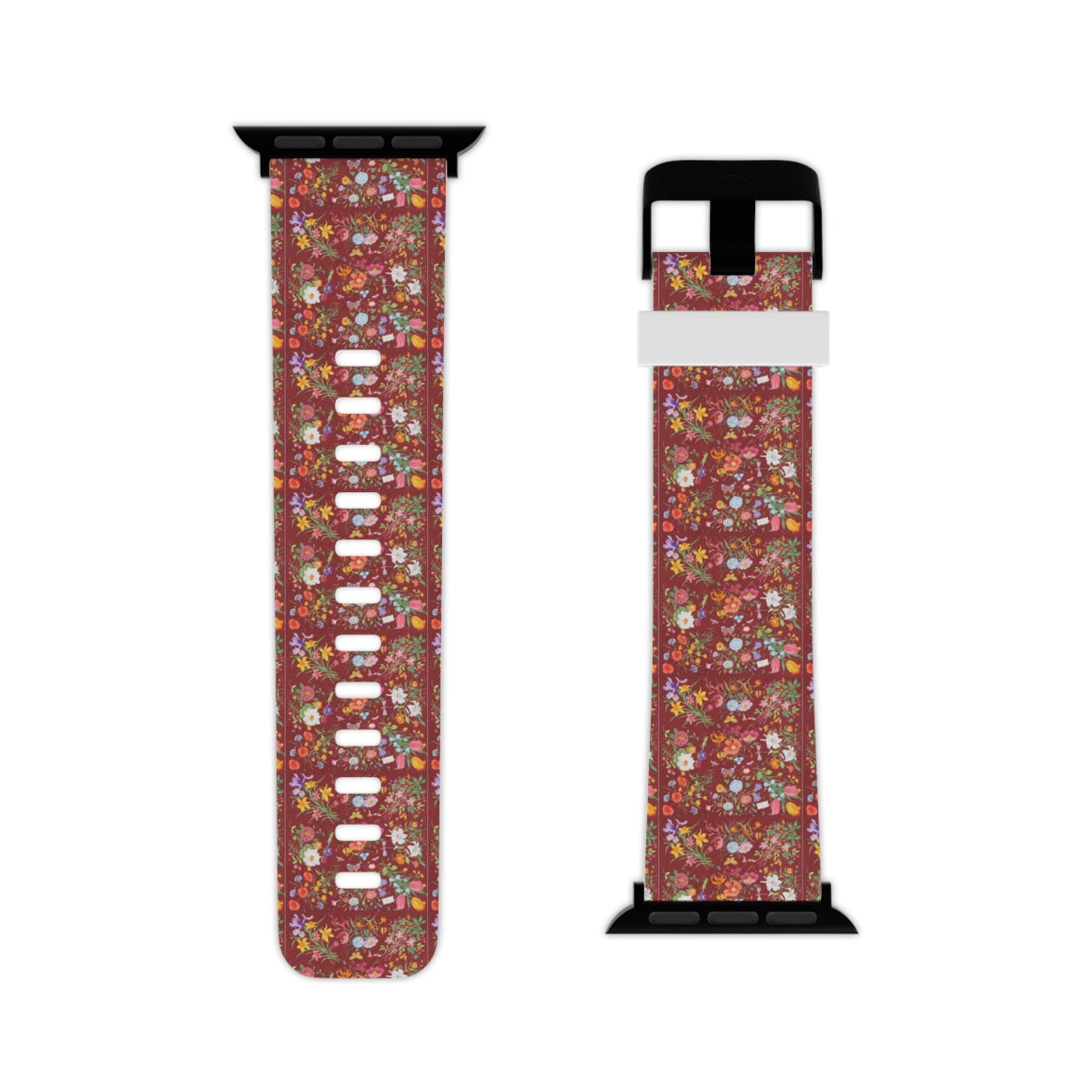 Bohemian Floral Apple Watch Band - Stylish Wrist Accessory for Everyday Use