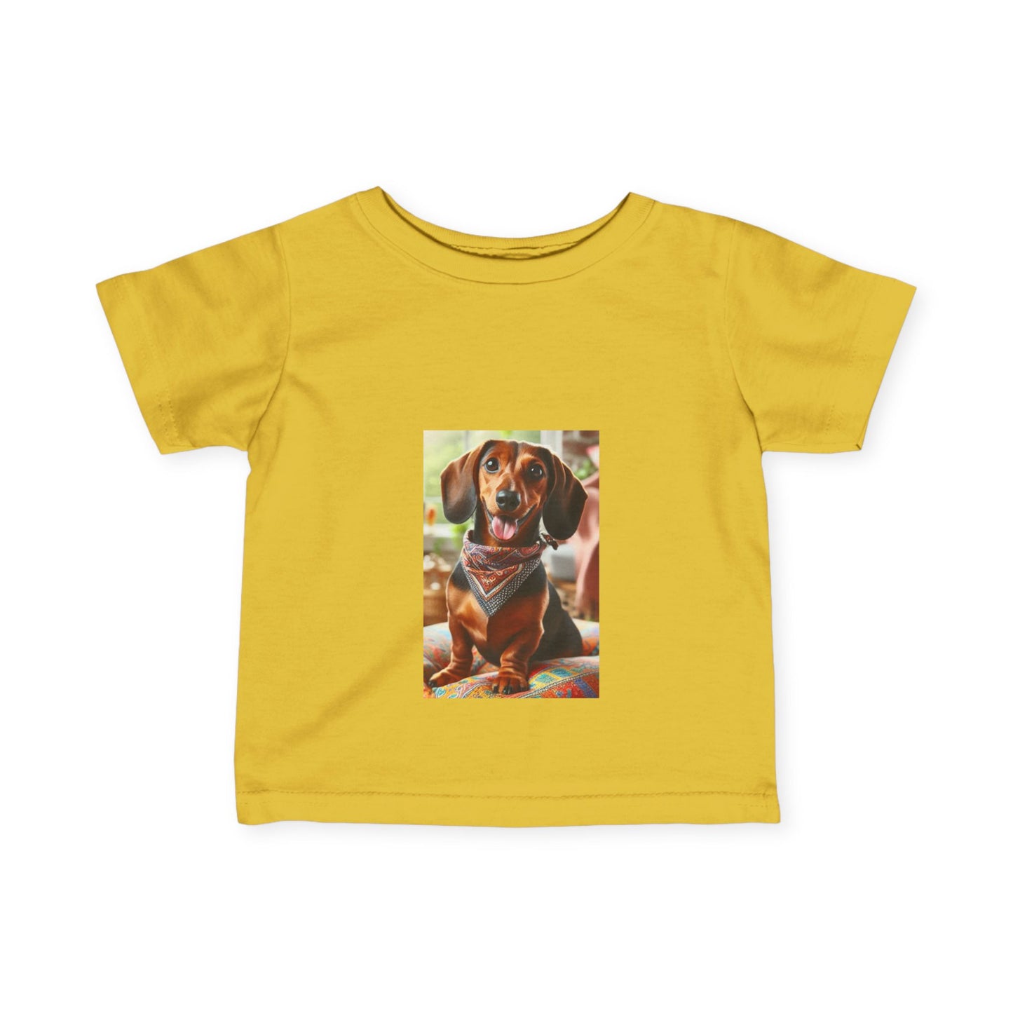 Dachshund design Infant Fine Jersey Tee