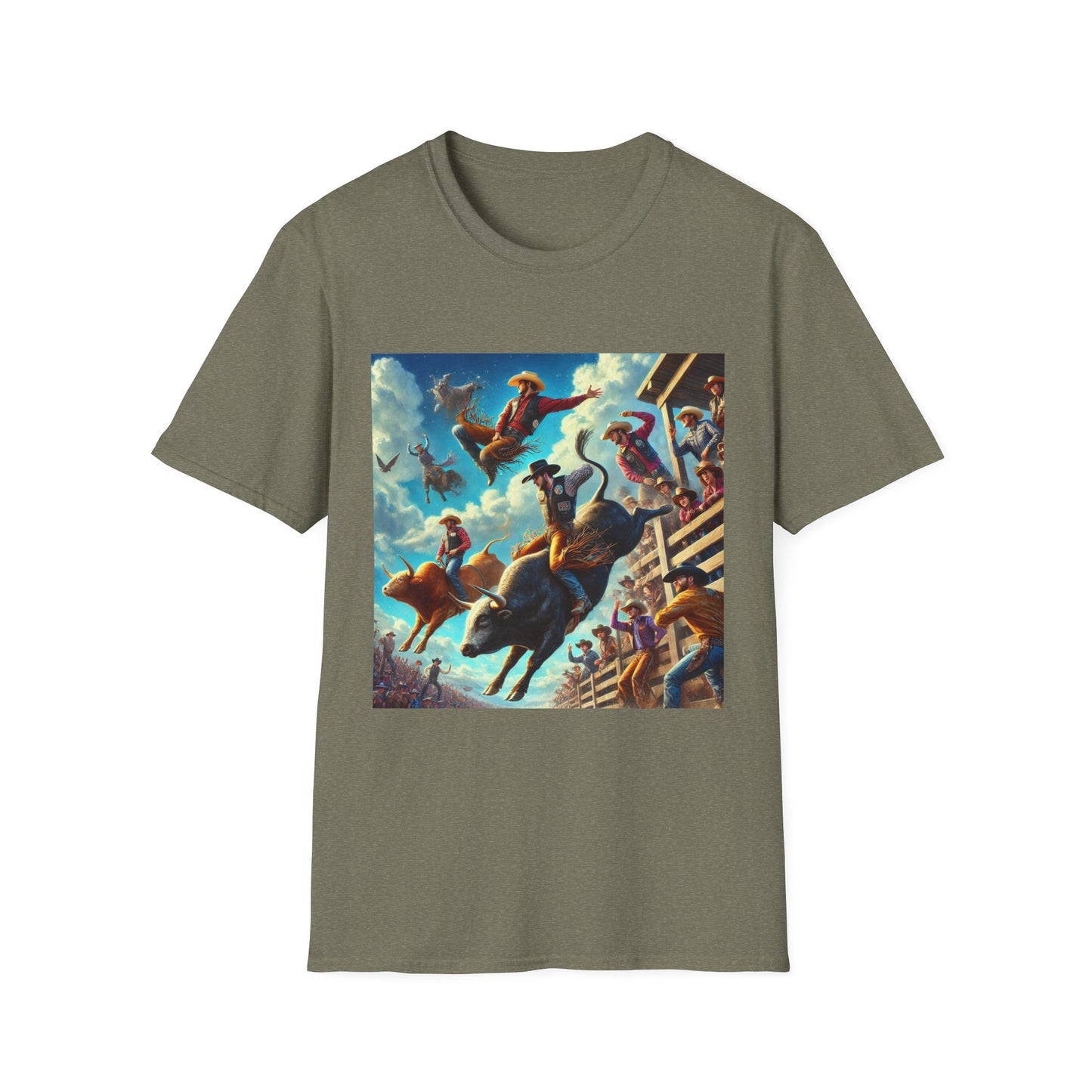 Bull Riders 2 Unisex Softstyle T-Shirt