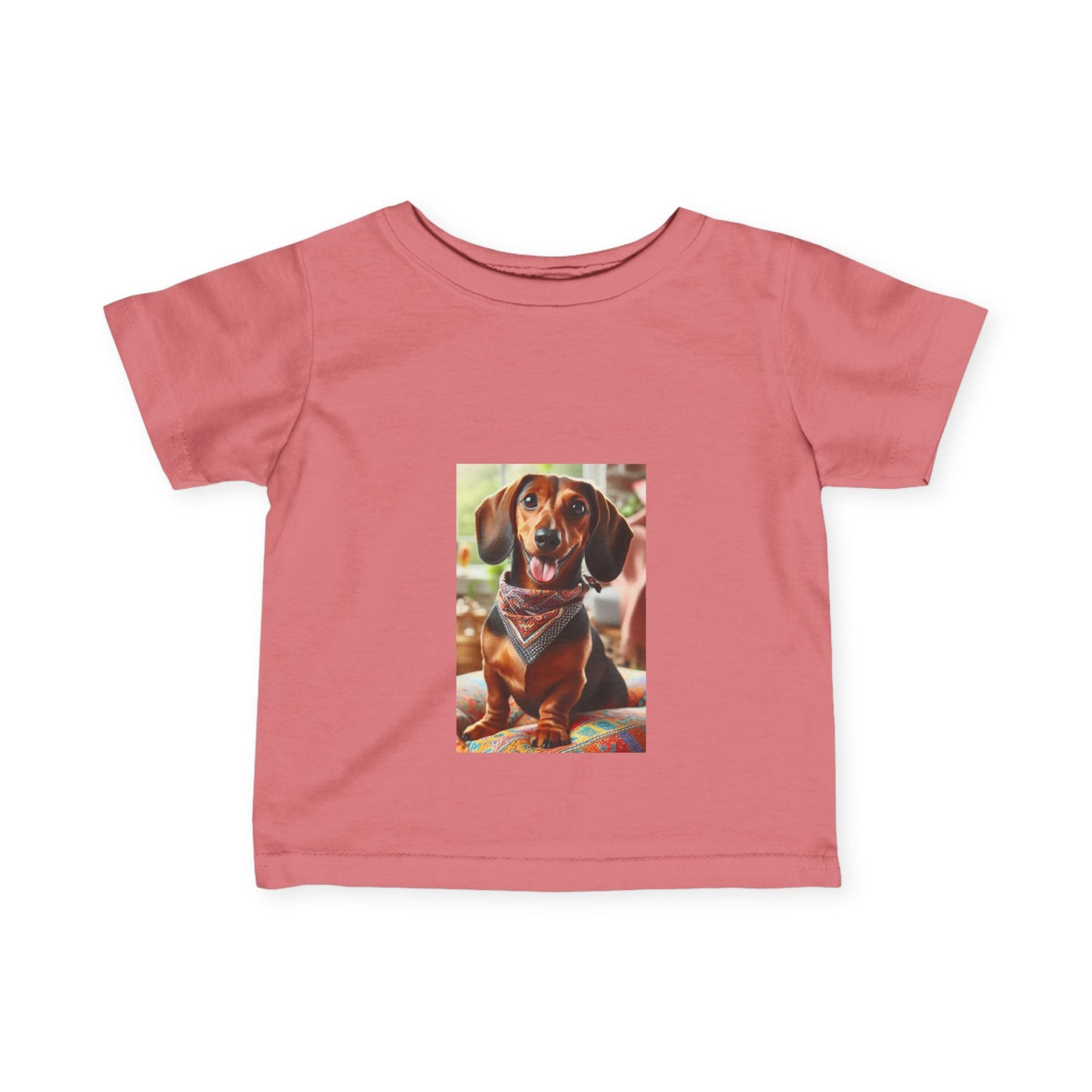 Dachshund design Infant Fine Jersey Tee