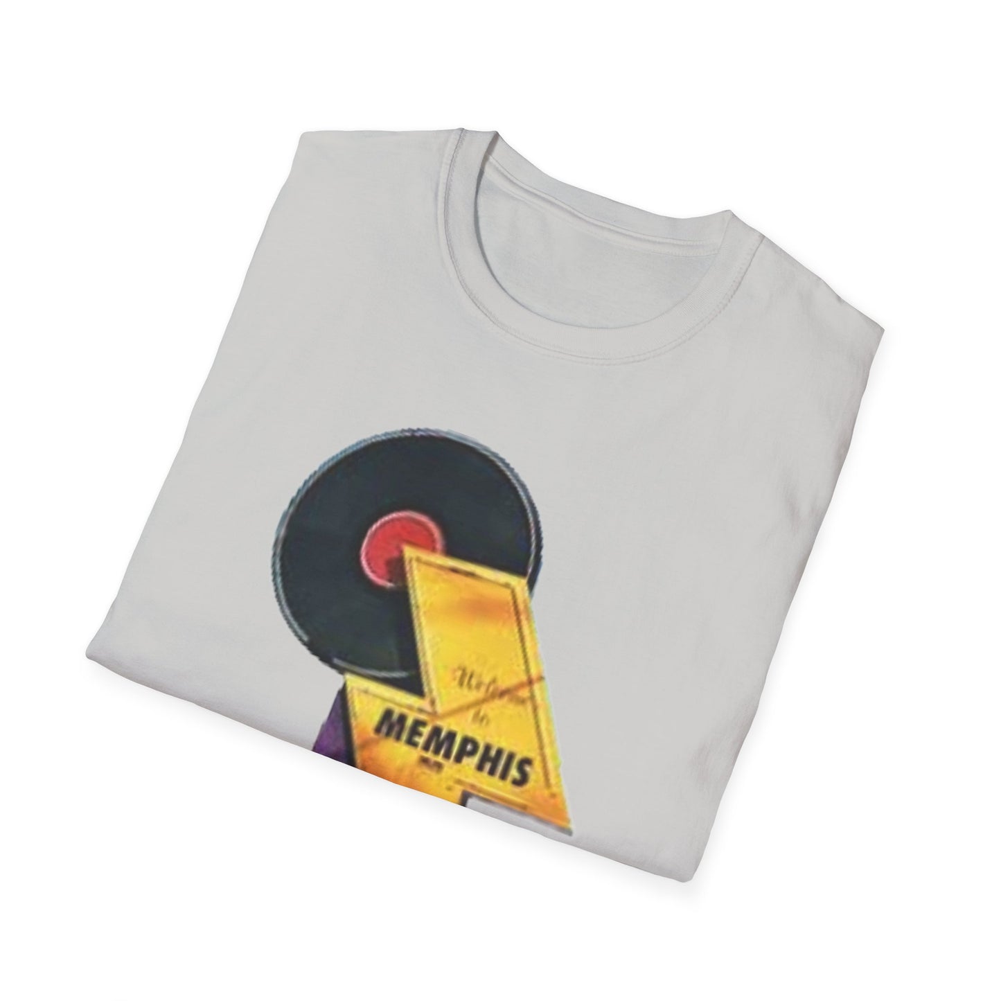 Retro Vintage Welcome to Memphis TN Unisex Softstyle T-Shirt
