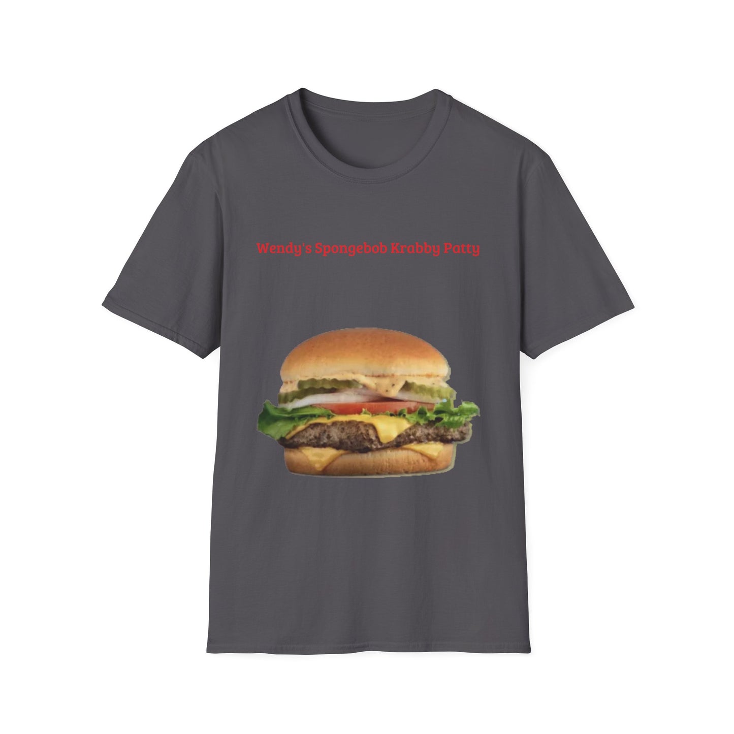 Wendy's Spongebob Krabby Patty Unisex Softstyle T-Shirt