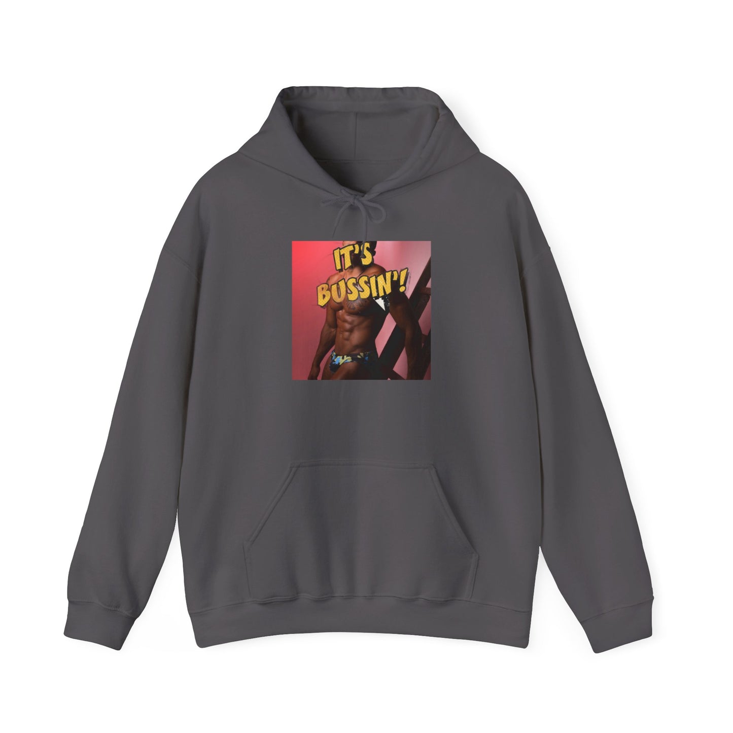 IT'S BUSSIN MAN Unisex Heavy Blend™ Hooded Sweatshirt
