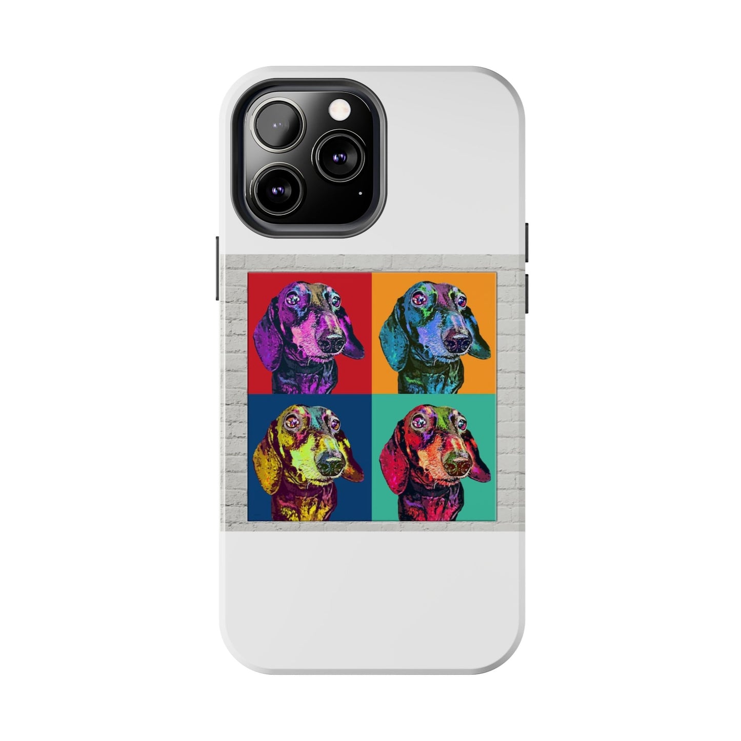 Andy Warhol Custom POP ART Pet Dog Tough Phone Cases