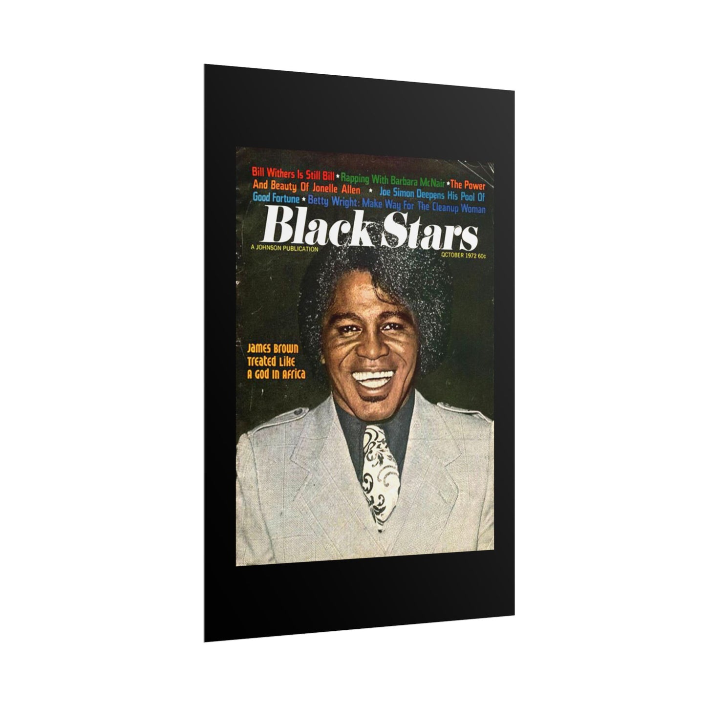 Rolled Posters - JAMES BROWN