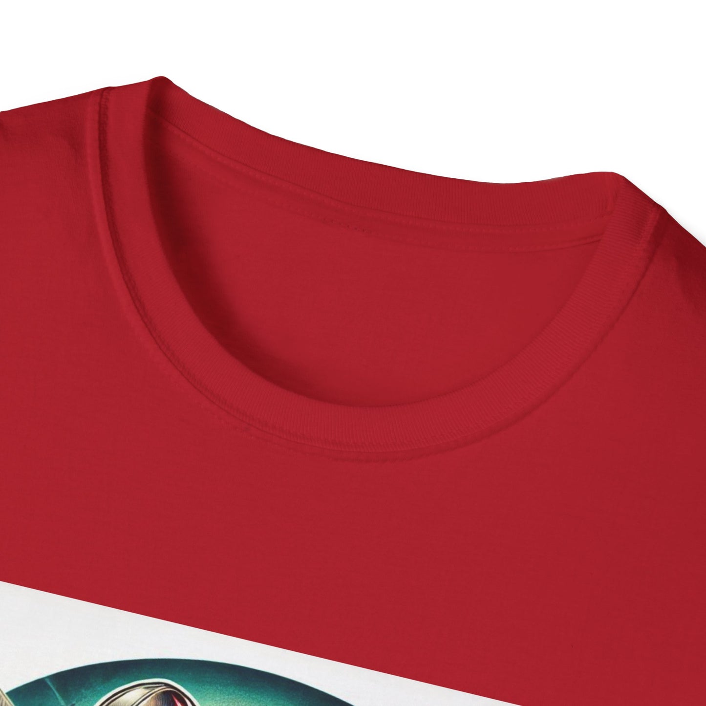 Professional Bull Riders 3D tattoo image featuring Albany City in New York State Unisex Softstyle T-Shirt