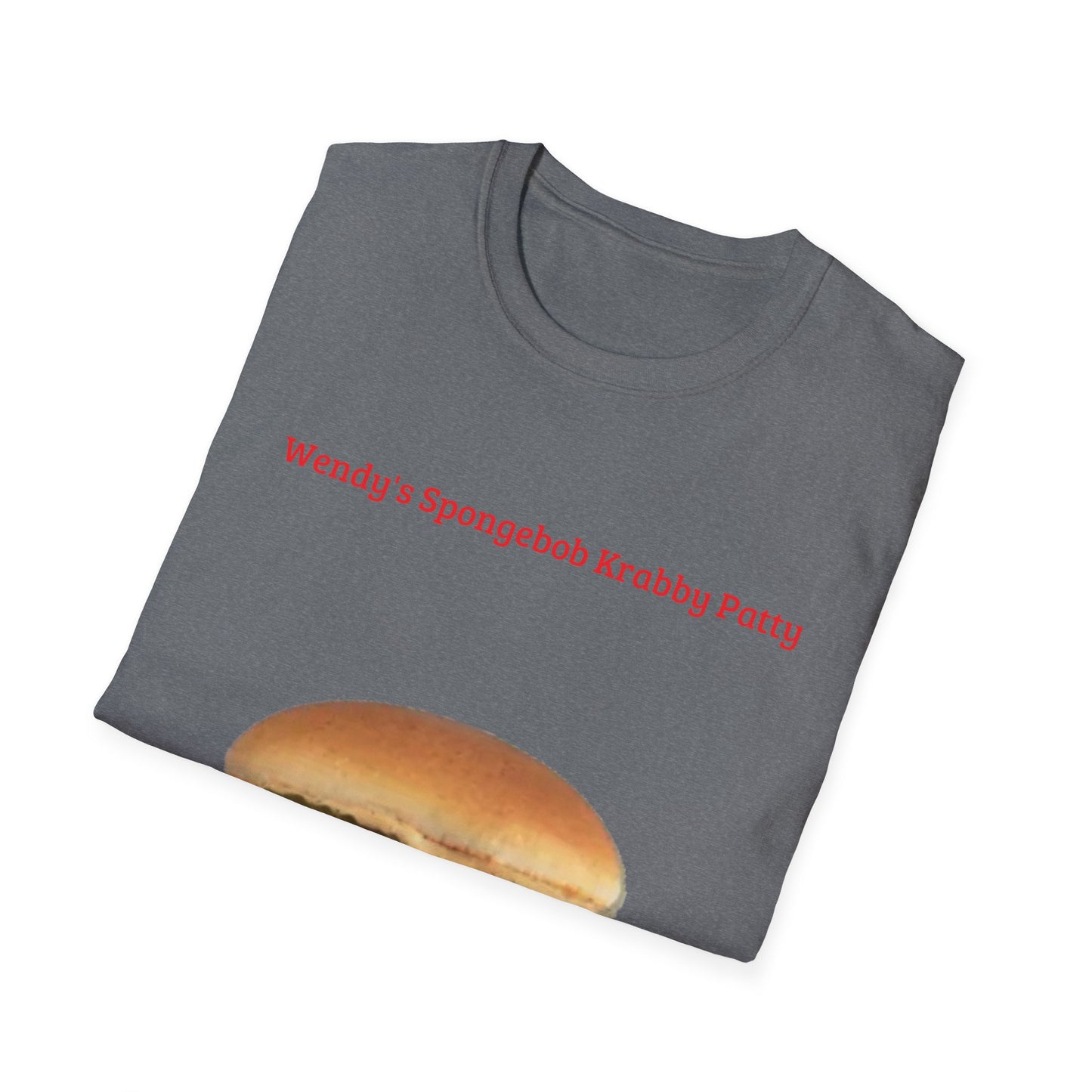 Wendy's Spongebob Krabby Patty Unisex Softstyle T-Shirt