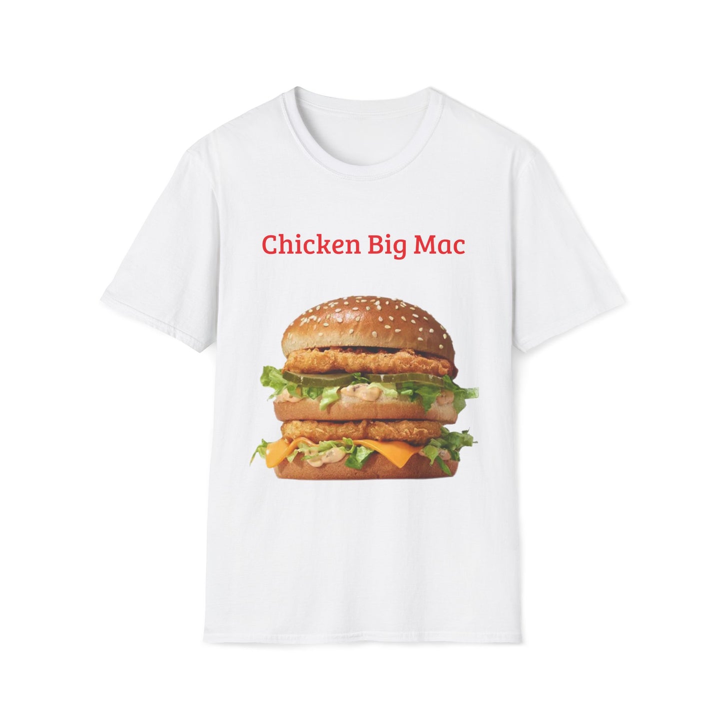 Chicken Big Mac Unisex Softstyle T-Shirt