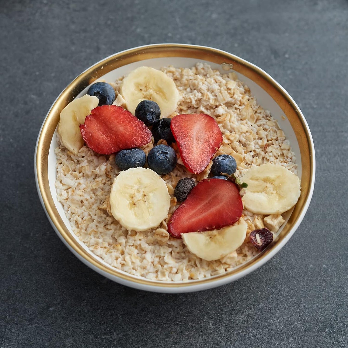 Matte White Porcelain Dinnerware Sets 12 Piece Service for 4, Ceramic Plates and Bowls Sets, Dishes, round Dinner Plates, Bowls, Golden Rim Dish Set for Home Decor