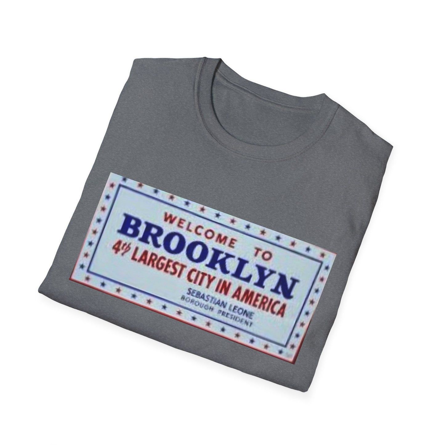 RETRO VINTAGE WELCOME TO BROOKLYNN NY Unisex Softstyle T-Shirt