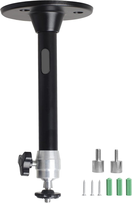 Mini Ceiling Wall Projector Mount Stand Compatible with QKK, DR.J, DBPOWER, Anker, VANKYO, AAXA, Jinhoo, PVO, TMY, Auking and Most Other Mini Projector (175Mm, Black)