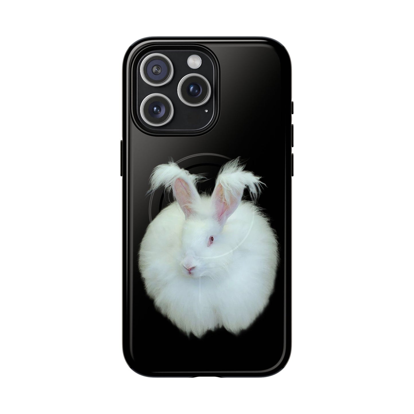 Angora Rabbit Tough Magnetic iPhone Cases