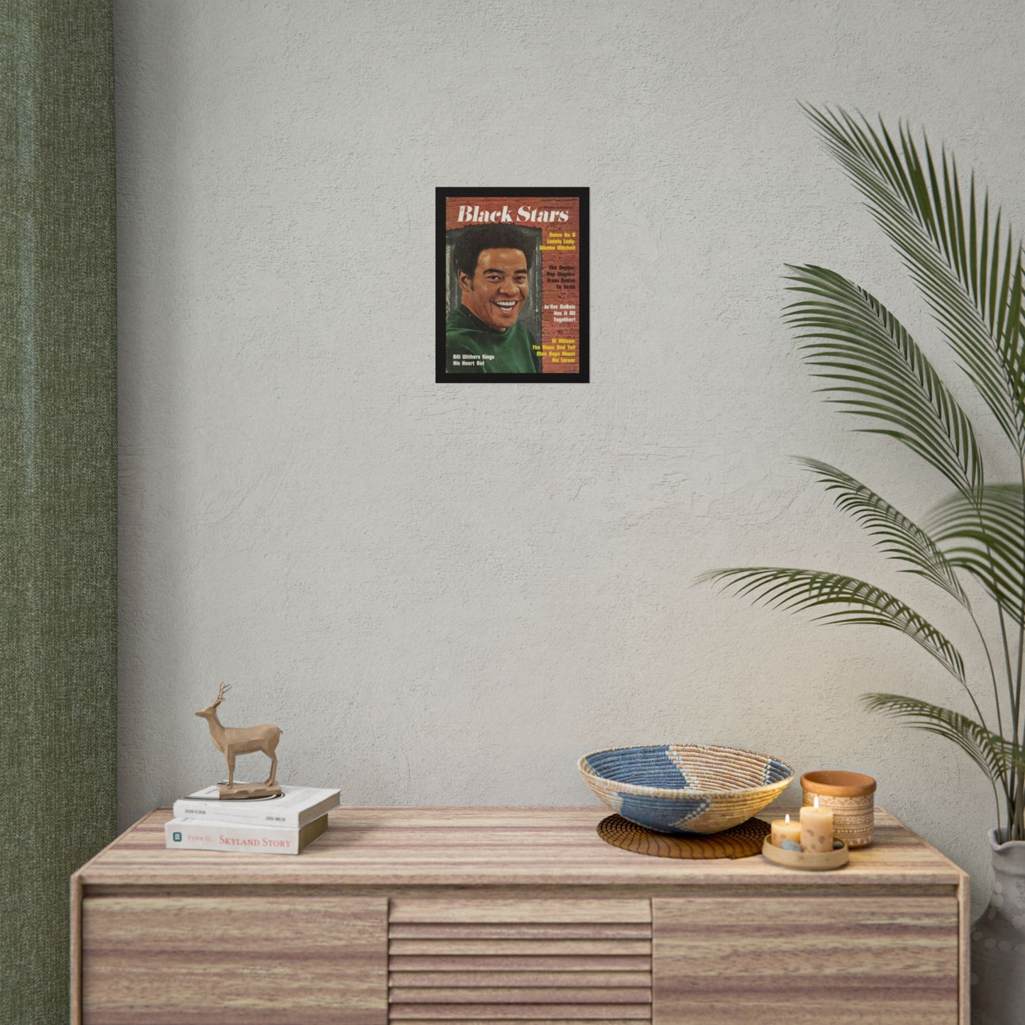 Vintage Music Rolled Posters - Bill Withers, August 1974 Design