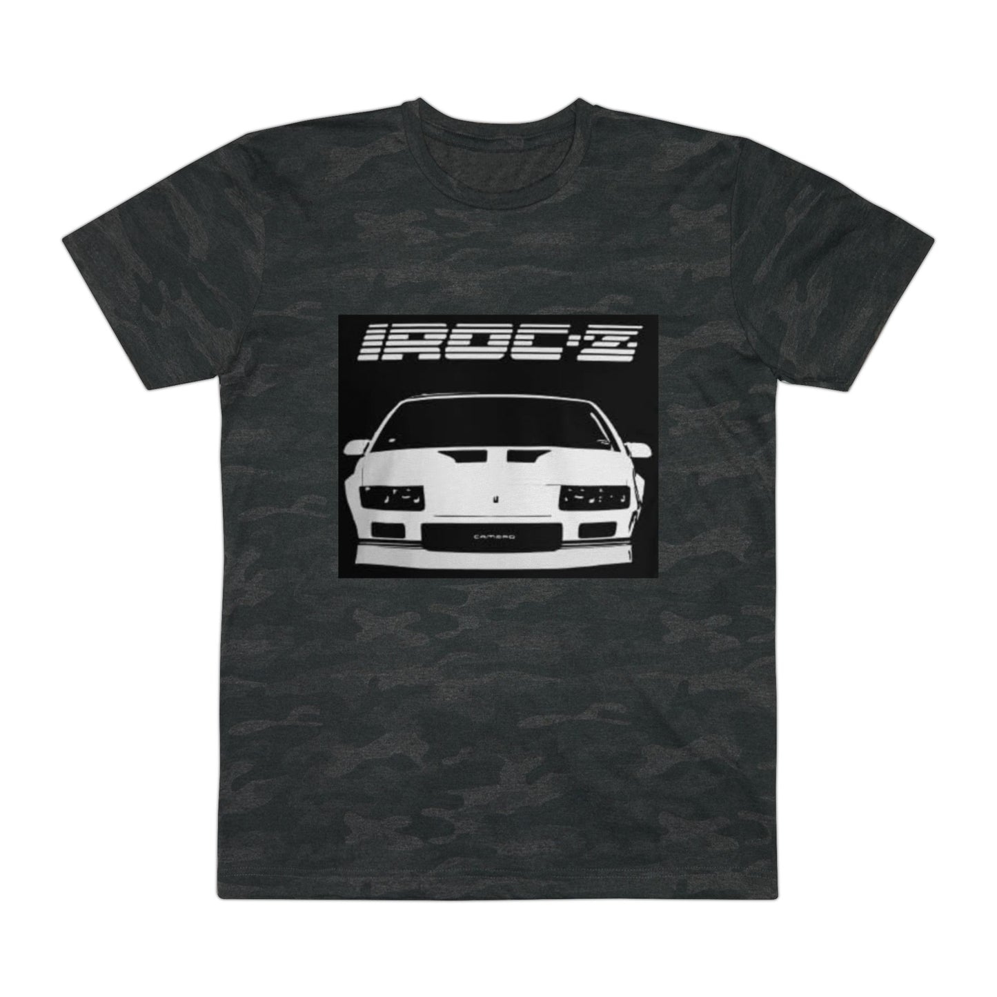 Iroc Z Camo Tee Shirt Unisex Heavy Camero Iroc Z T-Shirt Jersey Tee T-Shirt