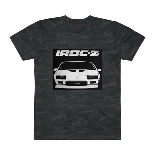 Iroc Z Camo Tee Shirt Unisex Heavy Camero Iroc Z T-Shirt Jersey Tee T-Shirt