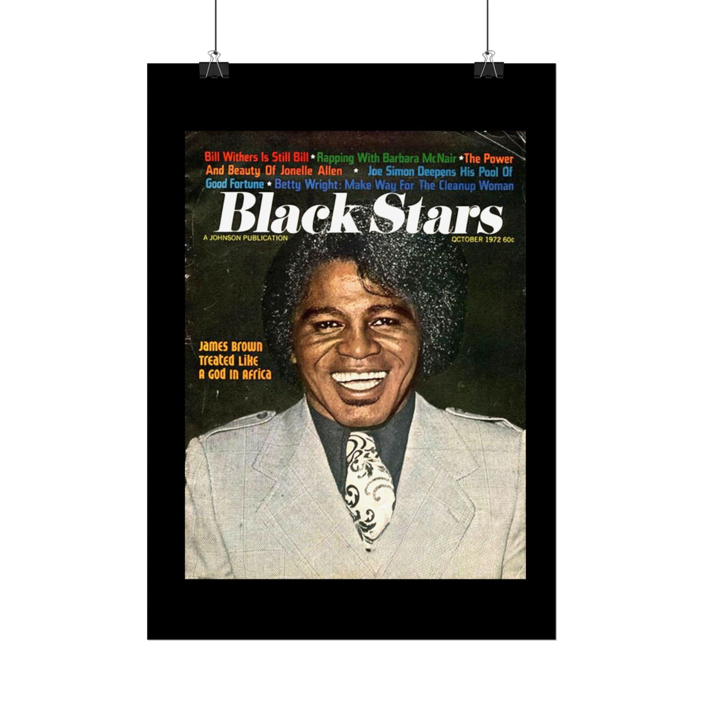 Rolled Posters - JAMES BROWN