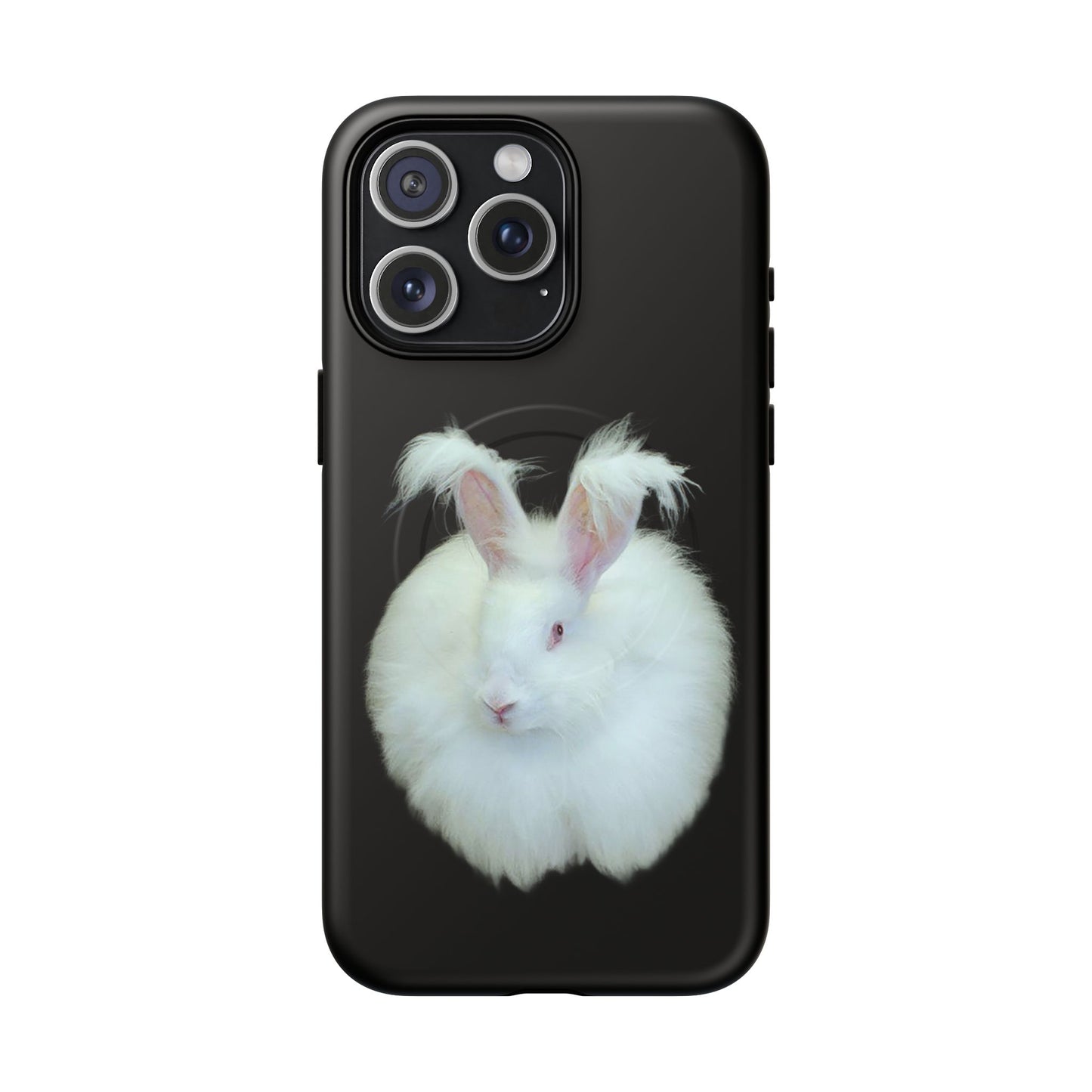 Angora Rabbit Tough Magnetic iPhone Cases