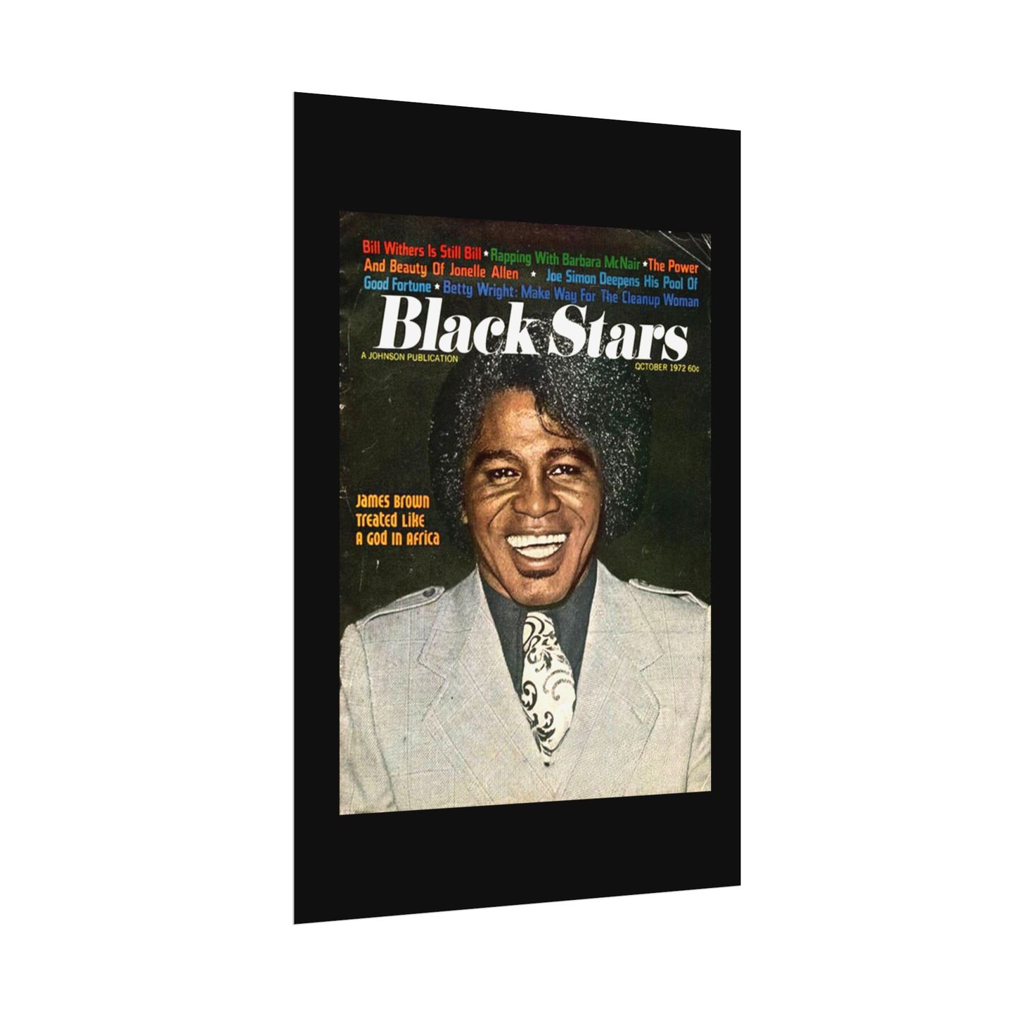 Rolled Posters - JAMES BROWN