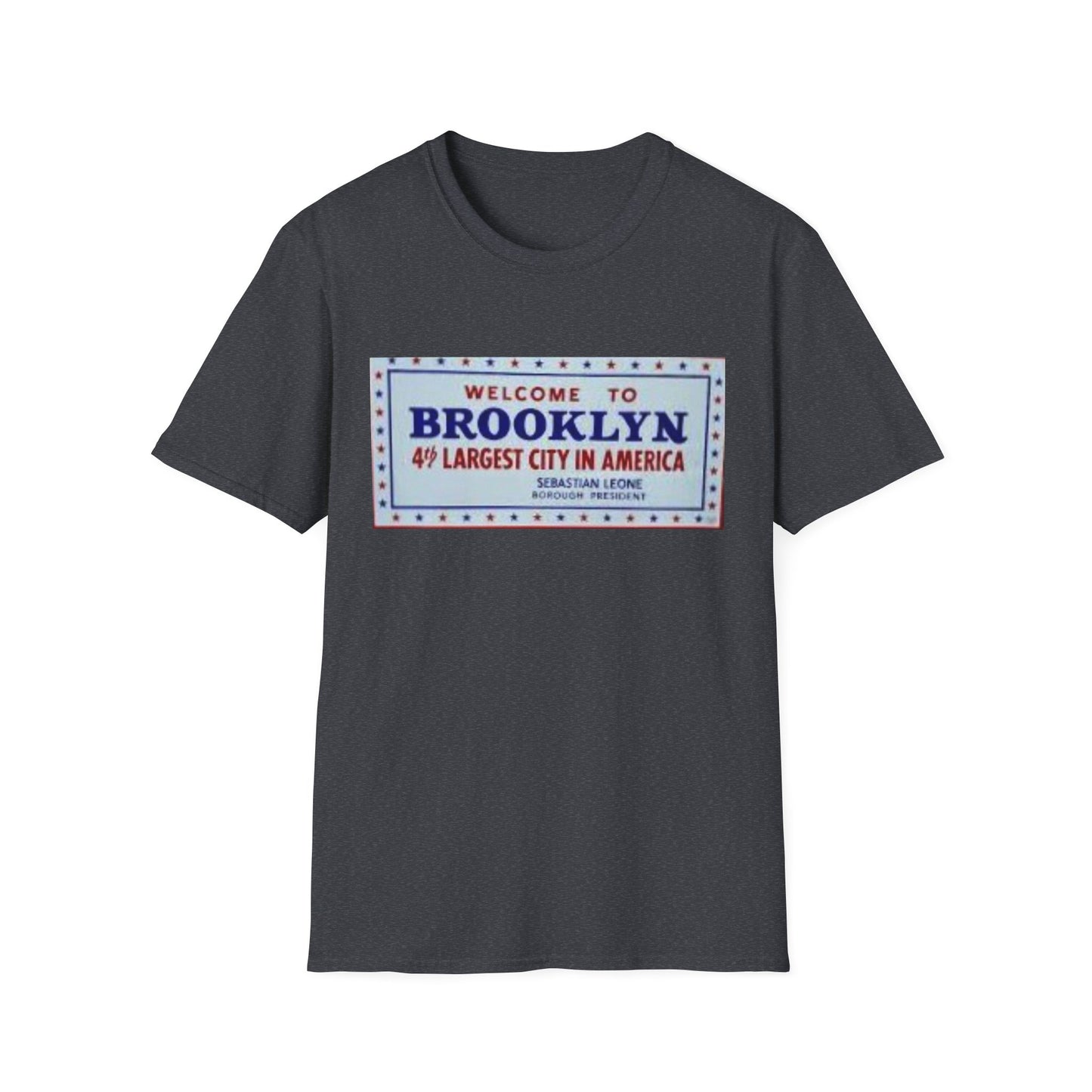 RETRO VINTAGE WELCOME TO BROOKLYNN NY Unisex Softstyle T-Shirt