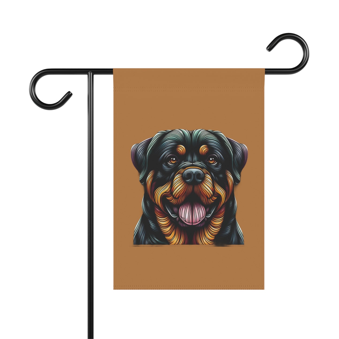 Rottweiler Garden Banner - Vibrant Dog Decor for Pet Lovers