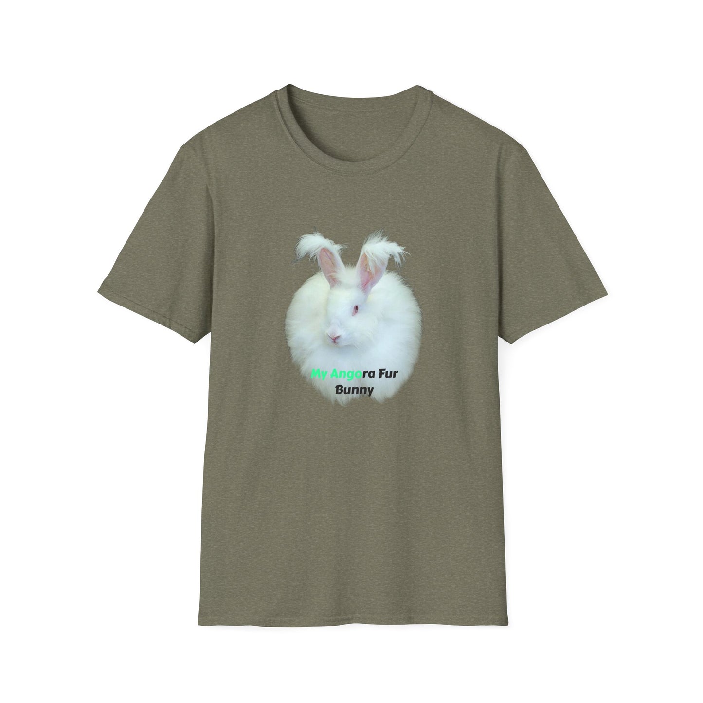 Angora Rabbit Unisex Softstyle T-Shirt
