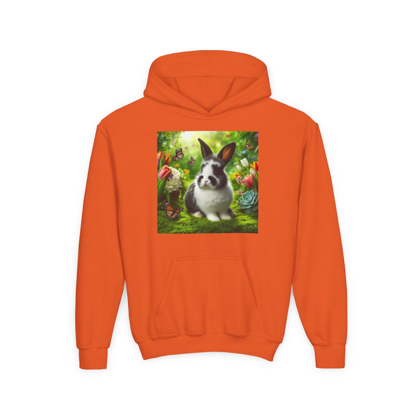 Dutch Rabbit Youth Heavy Blend Hooded Sweatshirt