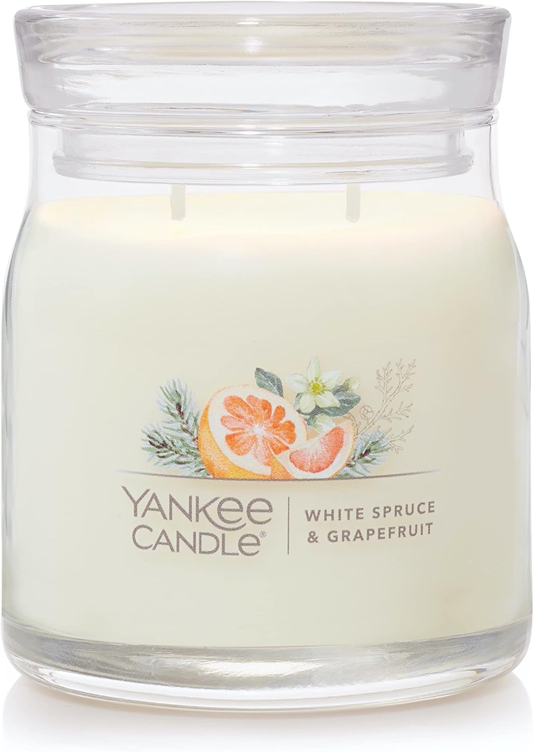 Sage & Citrus Scented, Classic 22Oz Large Jar Single Wick Candle, over 110 Hours of Burn Time, Ideal for Home Decor and Gifts