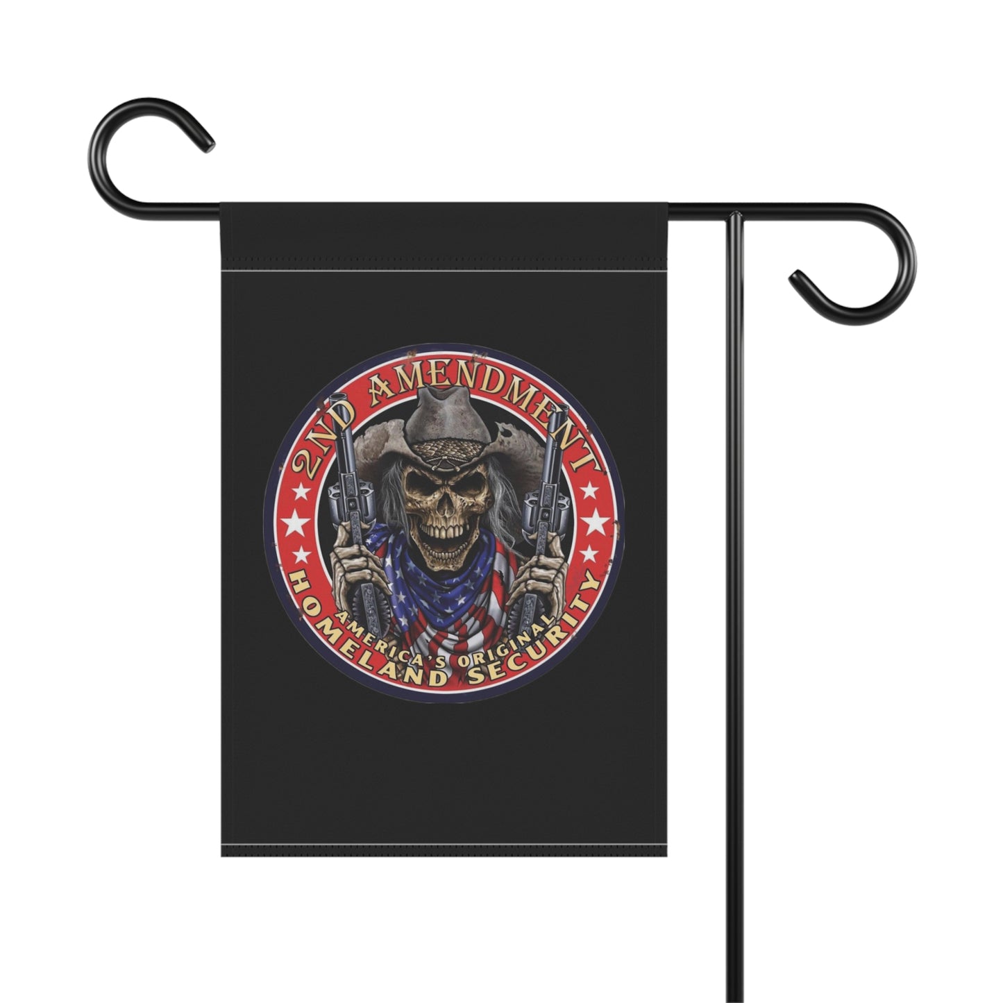 2nd Amendment AMERICA'S ORIGINAL HOMELAND SECURITY Garden & House Banner